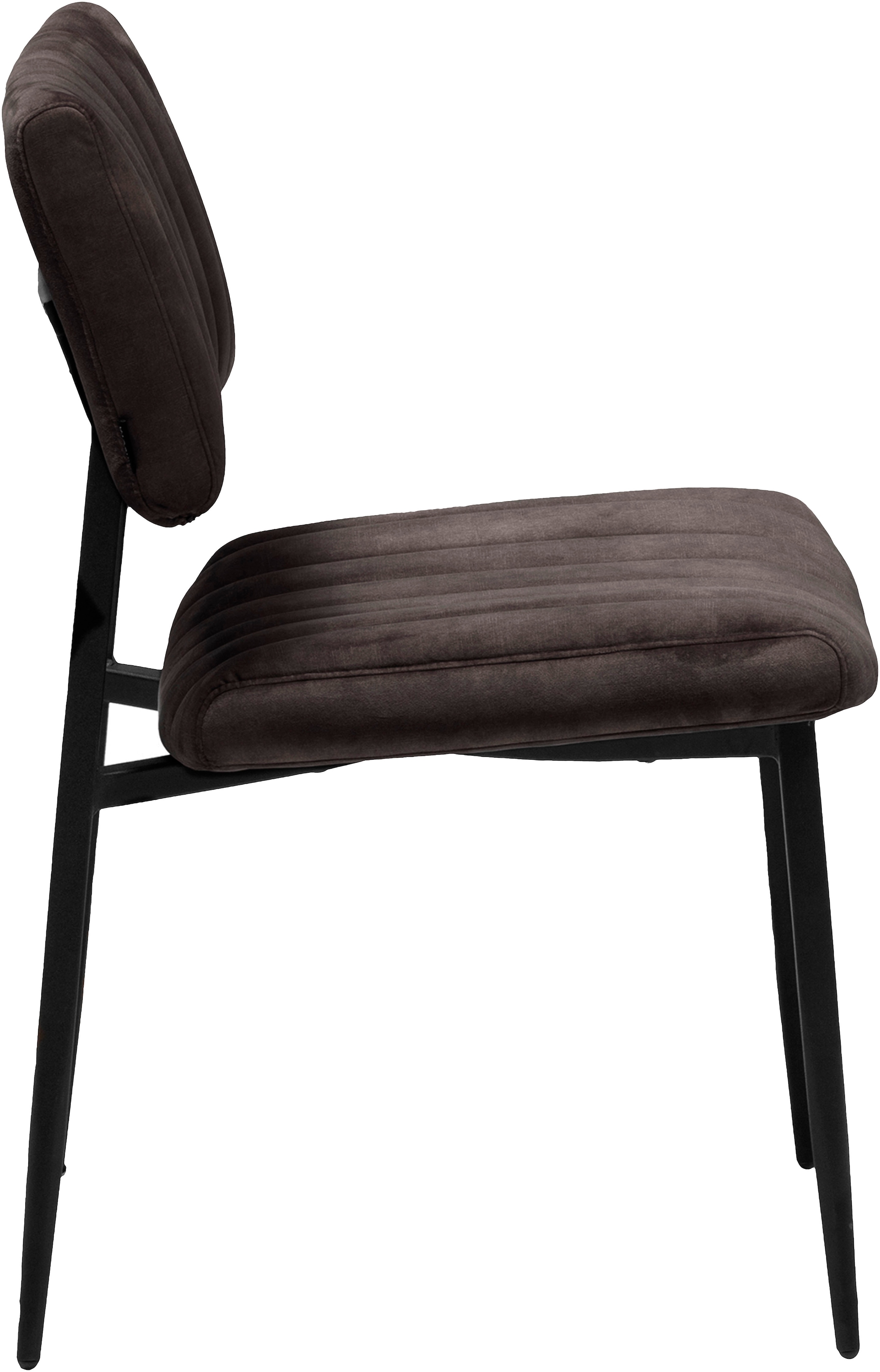 OMG Design Esszimmerstuhl »Ivan«, (Set), 2 St., Stoff, pflegeleichter Samtvelour Bezug, Küchenstuhl