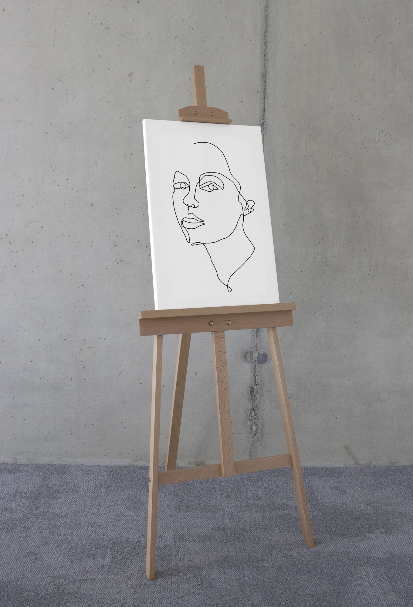 Komar Leinwandbild »Peaceful Mind - Größe 40 x 60 cm«, Natur, (1 St.), Keilrahmenbild mi Echtholzrahmen