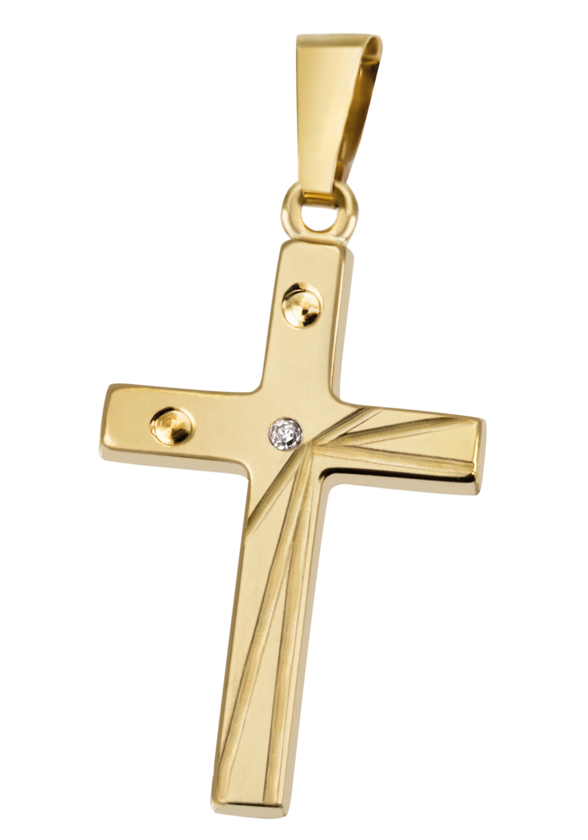 shoppen mit online bequem Goldkette Kreuz