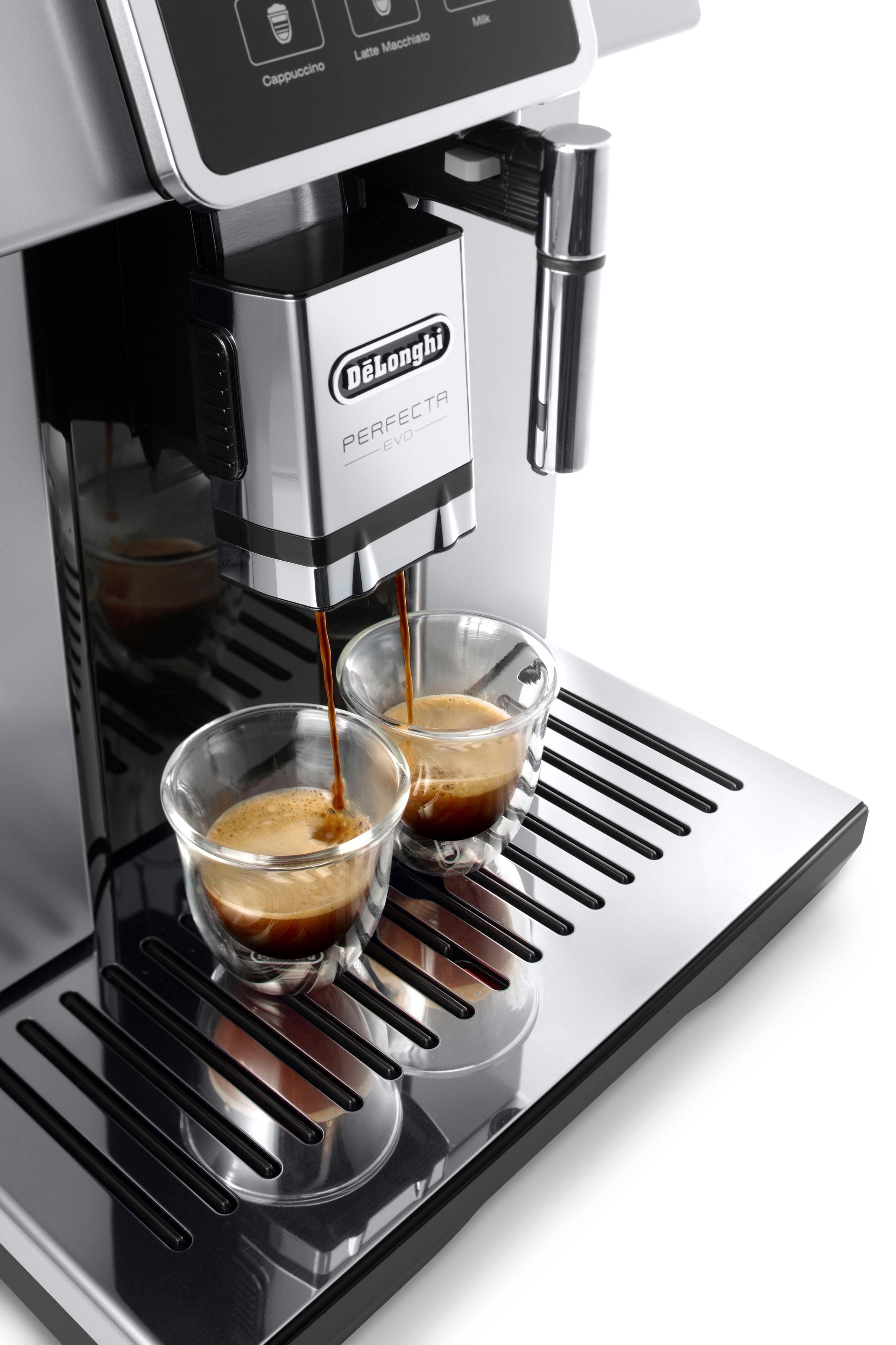 De Longhi Kaffeevollautomat Esam 428 80 Sb Perfecta Evo 1 4l Tank Kegelmahlwerk Online Bestellen Quelle De