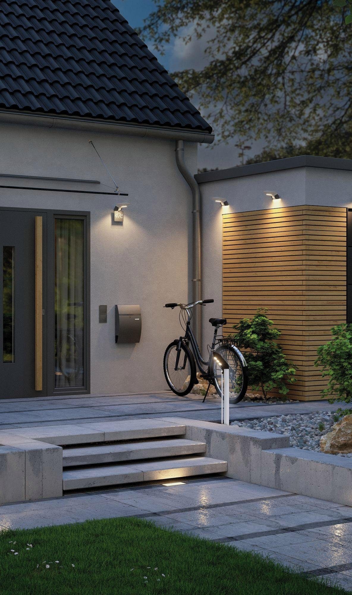 Paulmann LED Pollerleuchte »Soley«, 3 flammig, Leuchtmittel LED-Modul | LED fest integriert, LED-Modul