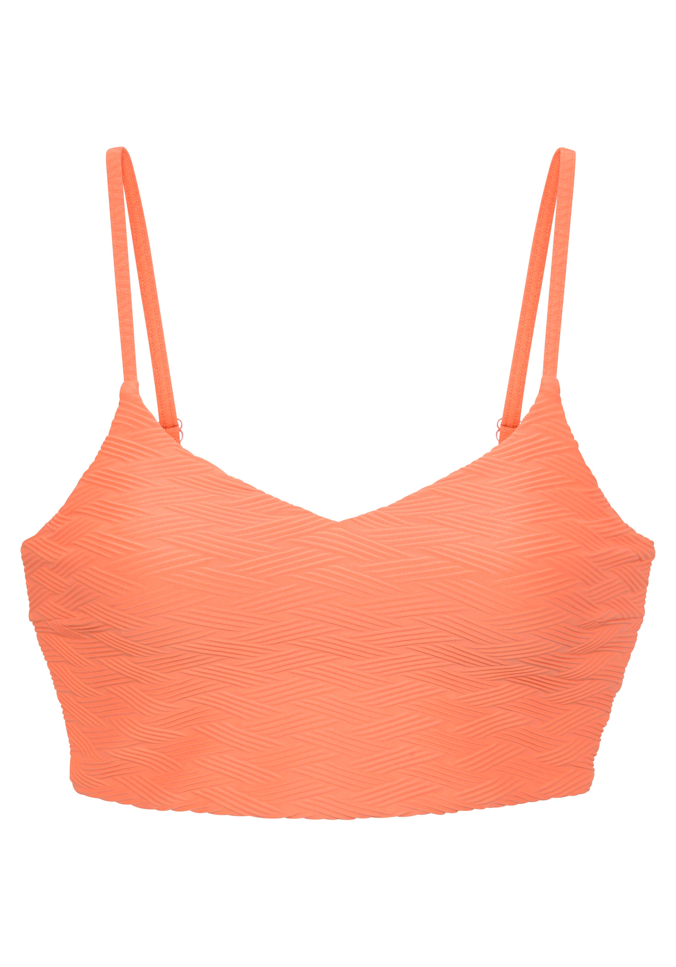 Sunseeker Crop-Bikini-Top »Loretta«, mit Strukturmuster