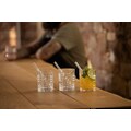 Nachtmann Whiskyglas »Tastes Good«, (Set, 9 tlg.), (4x Whiskybecher, 4x Glashalm, 1x Reinigungsbürste), 345 ml