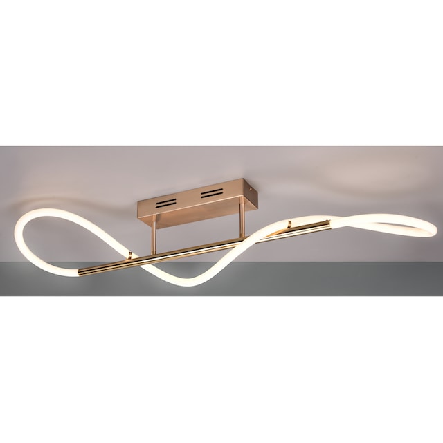 Leonique LED Deckenleuchte »Cecile«, 1 flammig-flammig, Deckenlampe,  geschwungene LED Röhre, dimmbar, warmweiß, 3200 Lumen online kaufen