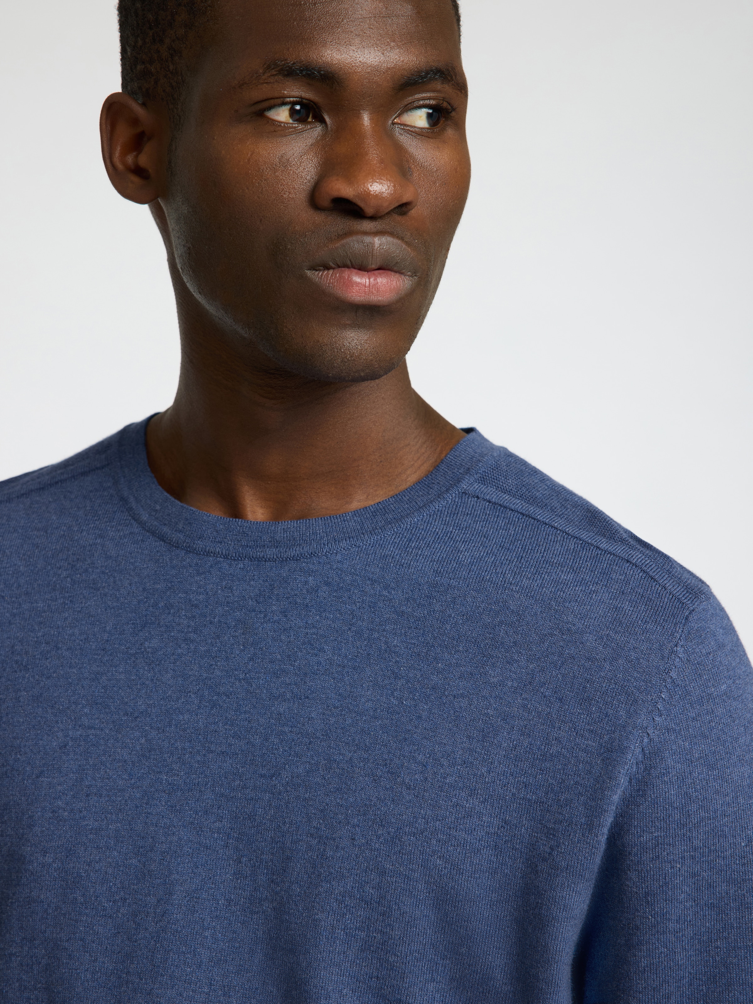 SELECTED HOMME Strickpullover »SLHBERG CREW NECK NOOS«