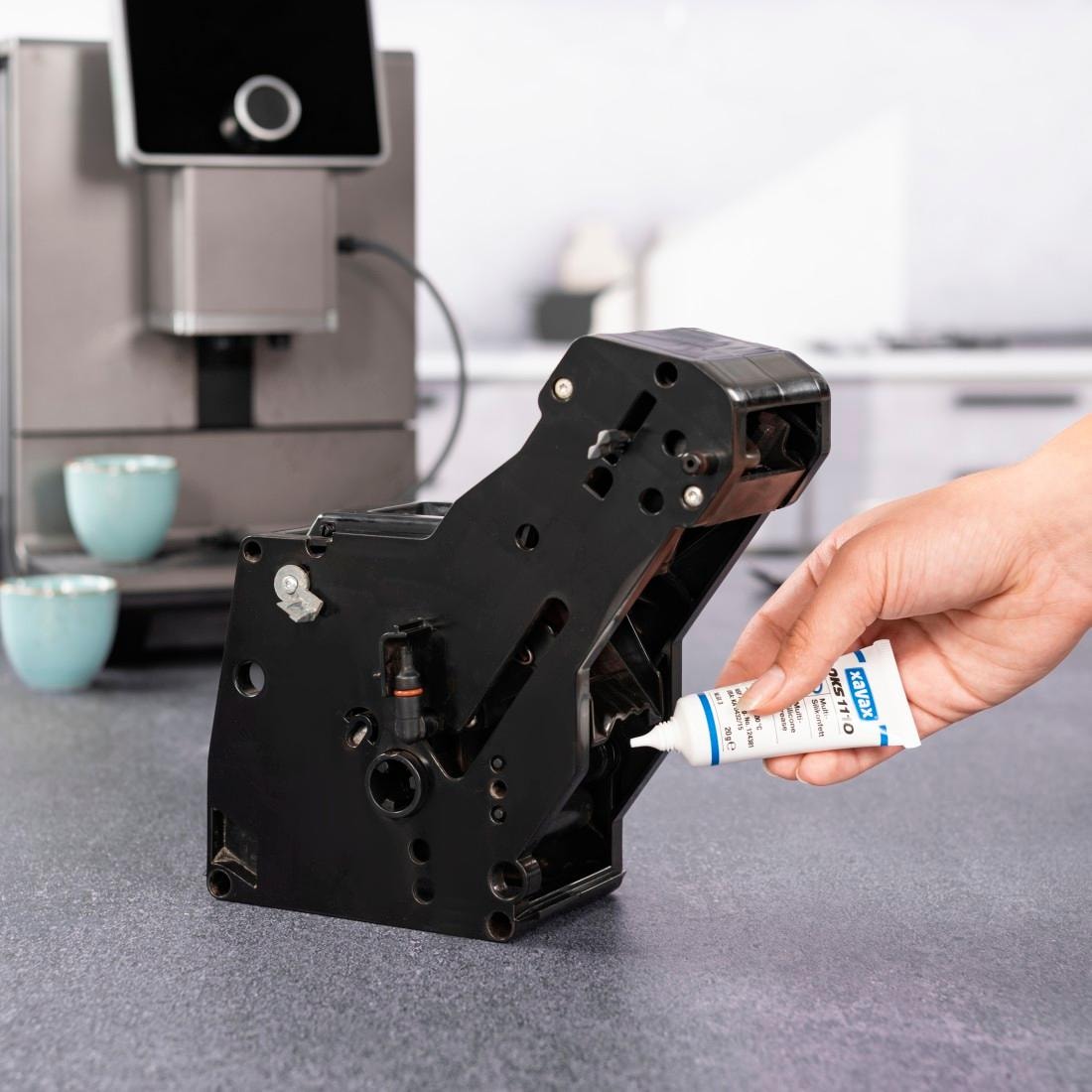 Xavax Schmierfett zur Pflege von Kaffeevollautomaten, Armaturen und Dichtungen