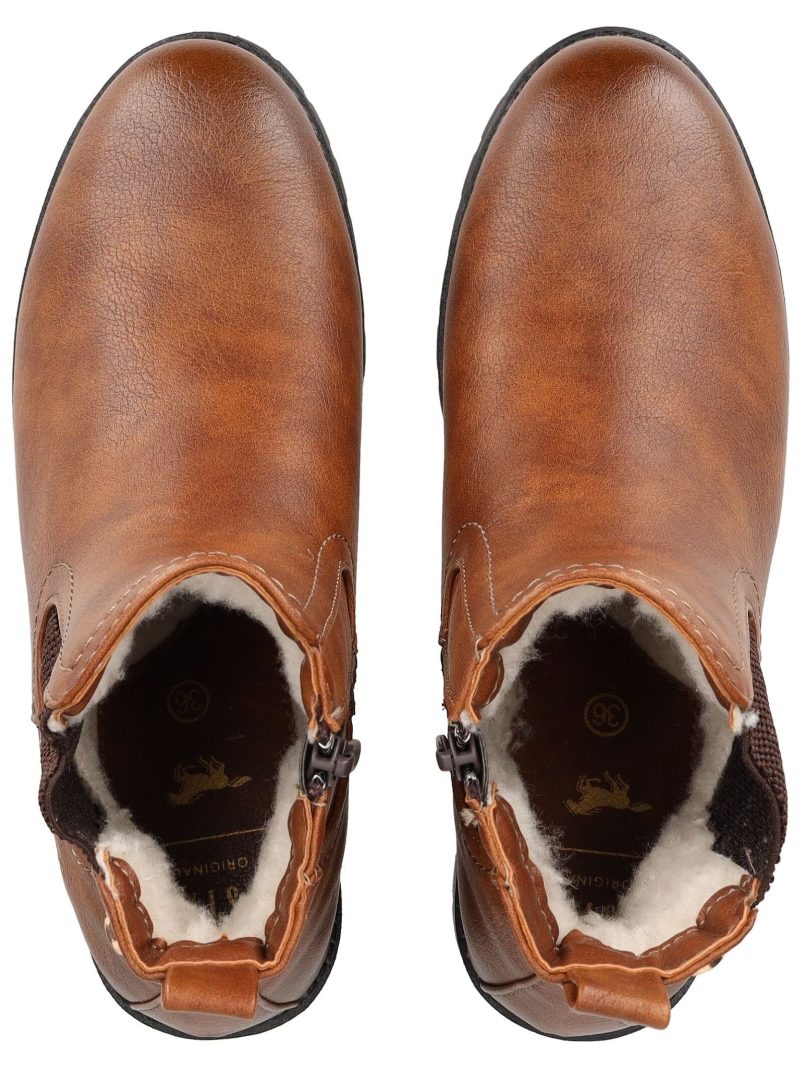 Mustang Shoes Stiefelette »Mustang Shoes Stiefelette Lederimitat/Textil«