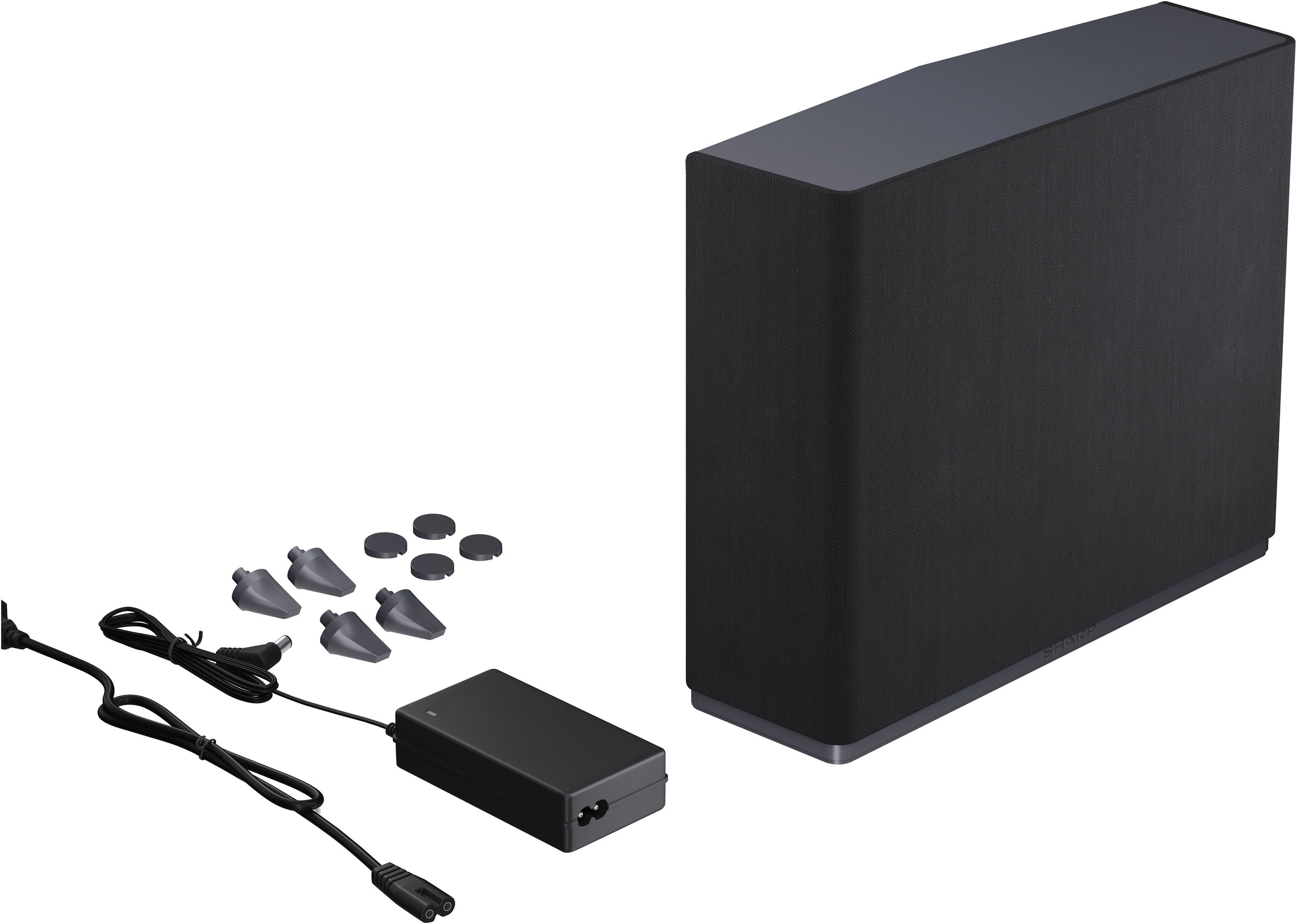 Sharp Audio-System »CP-AWS0101«, AQUOS-Drahtlos-System: Kompakter Subwoofer