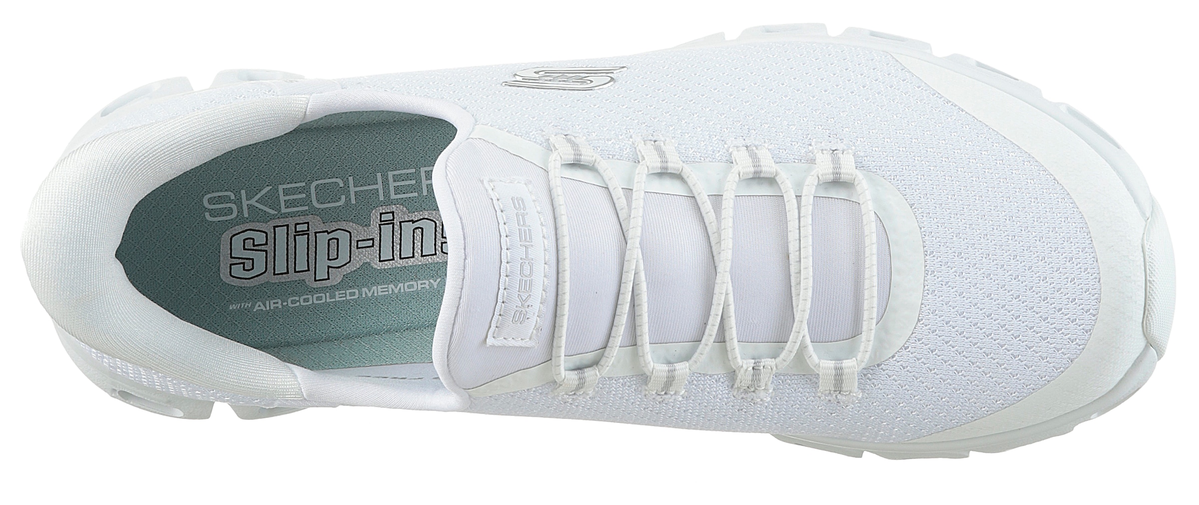 Skechers Slip-On Sneaker »GLIDE-STEP-PURSUIT«, Freizeitschuh mit elastischem Einstieg