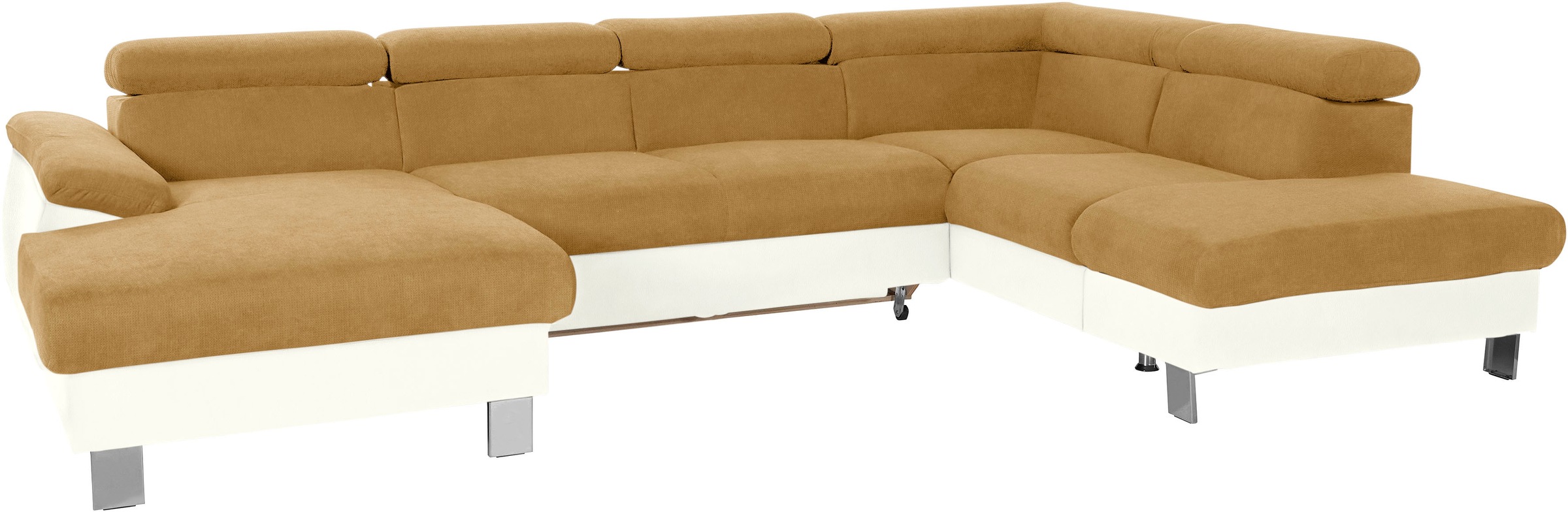 COTTA Wohnlandschaft »Komaris U-Form, B: 320 cm« mit Kopfteilverstellung, o günstig online kaufen