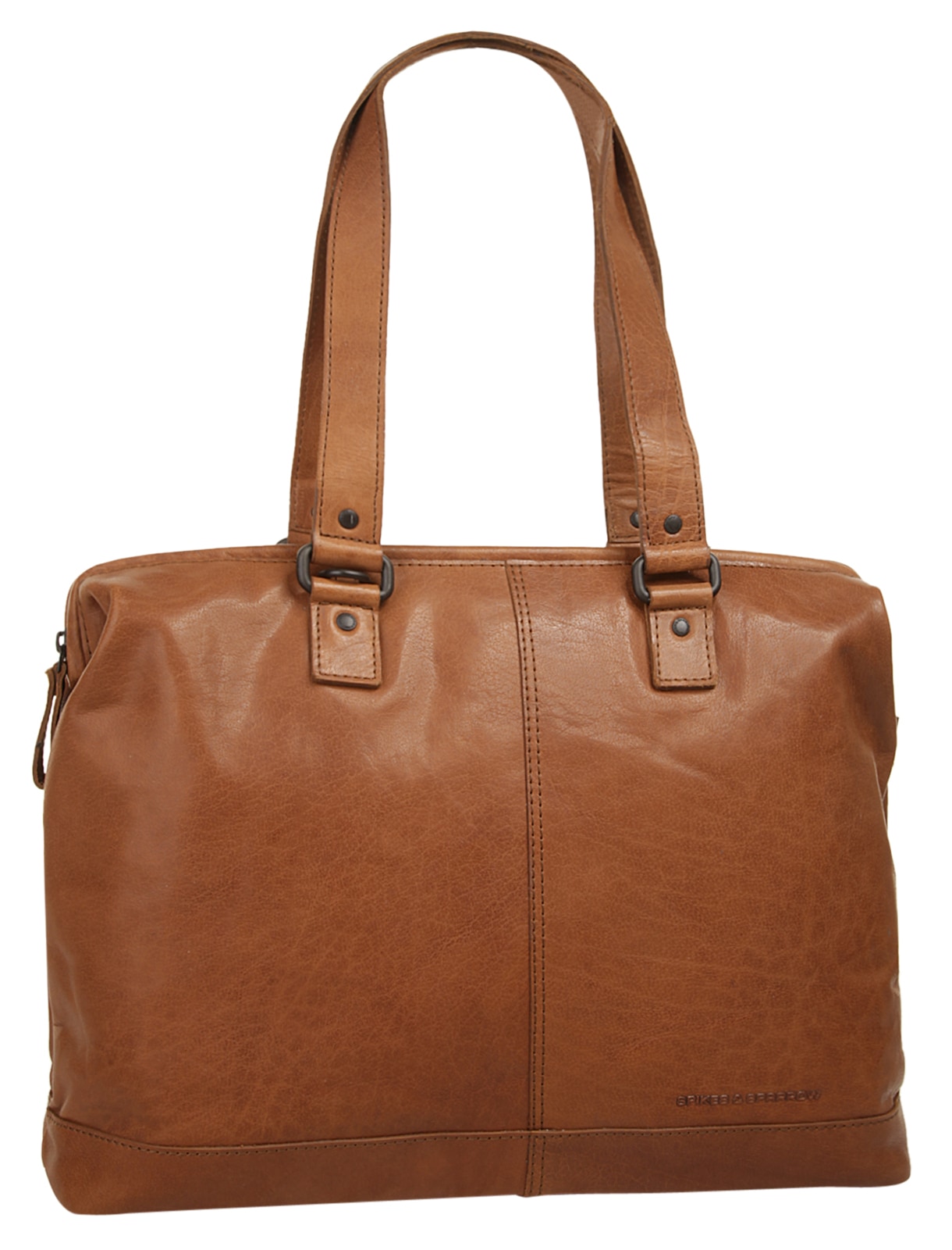 Spikes & Sparrow Shopper »LAPTOP SHOULDERBAG«, echt Leder