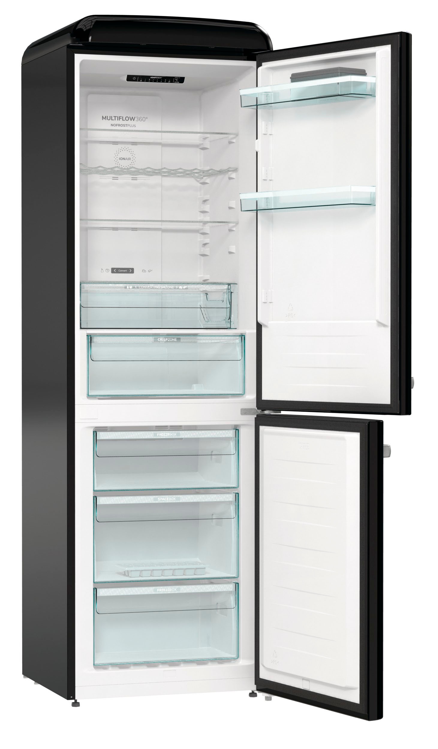 GORENJE Kühl-/Gefrierkombination, ONRK 619 DBK, 194 cm hoch, 60 cm breit