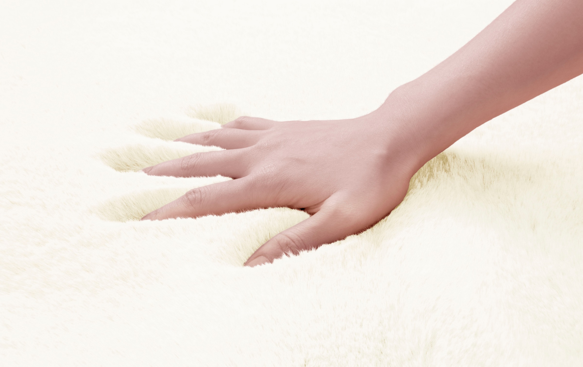 my home Badematte »Rabbit Badematten, Badvorleger, Badezimmer Teppich«, rutschhemmend beschichtet, strapazierfähig-fußbodenheizungsgeeignet-schnell trocknend, Kaninchenfell-Haptik, Badteppich, rechteckig, rund & als 3-tlg. Set