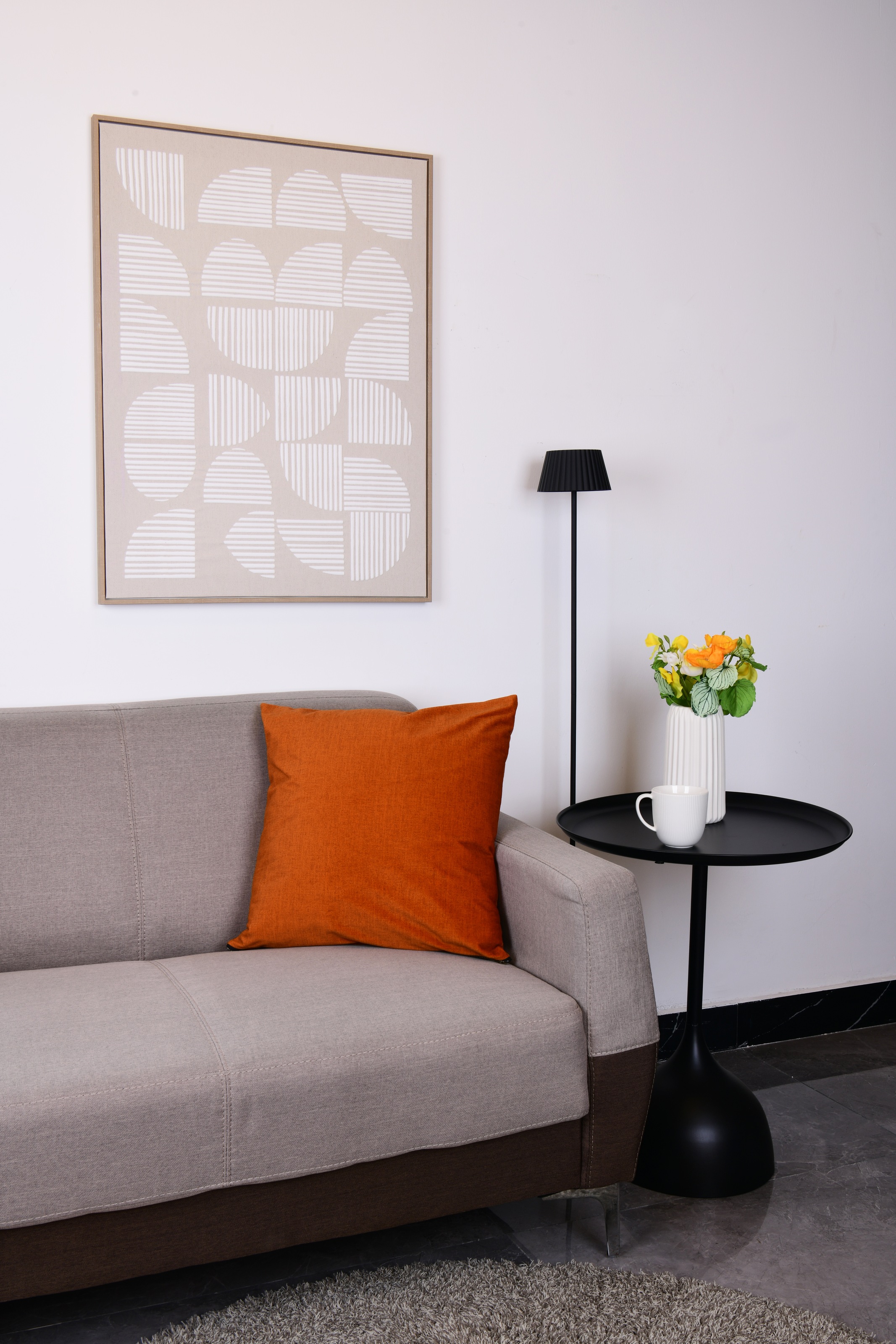 MIRRORS AND MORE Dekokissen »FINN« unifarben, Dekokissen mit Füllung günstig online kaufen