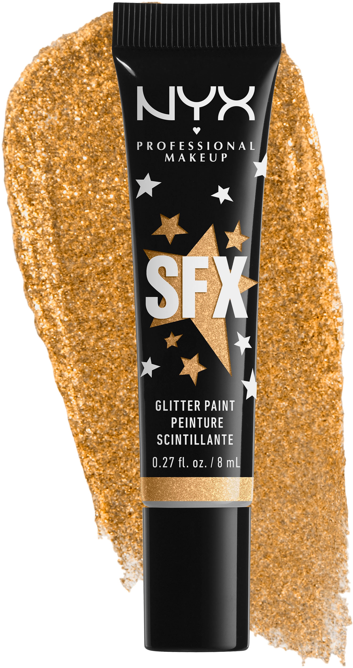 NYX Körpercreme »NYX Professional Makeup Halloween SFX Glitter Paint«, mit hoher Wirksamkeit