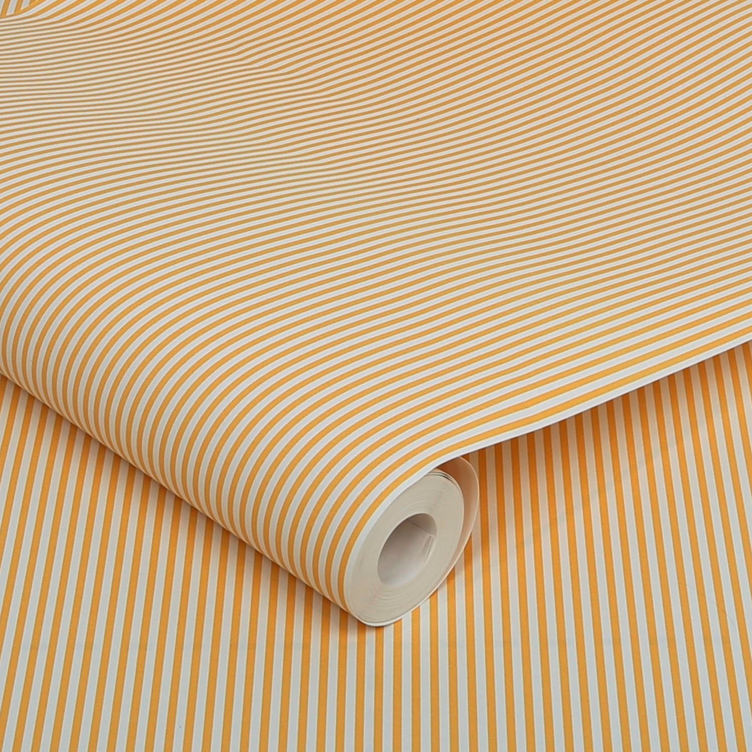 Joules Vliestapete »Country Critters Ticking Stripe Lemon«, Motiv, Motiv