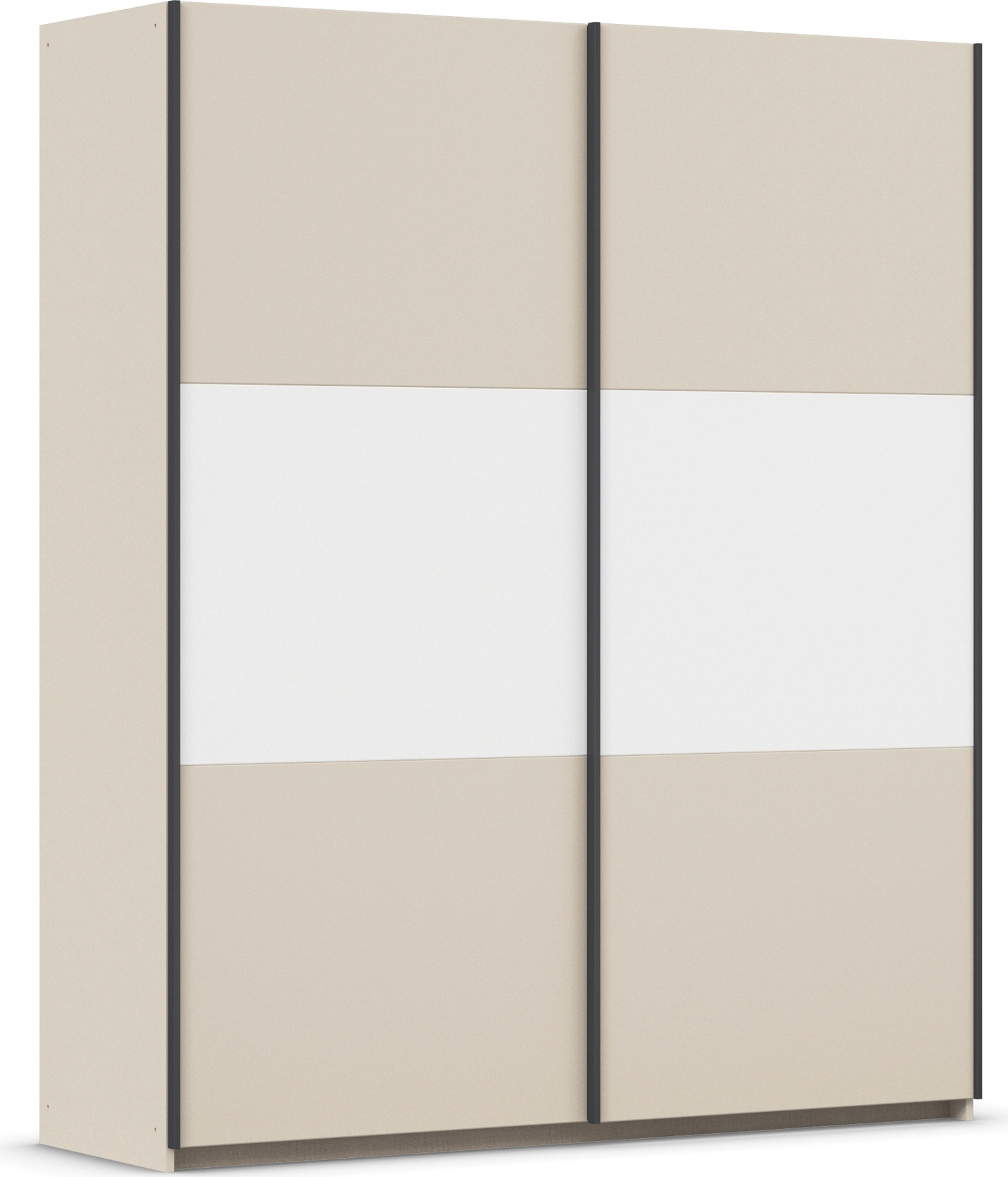 rauch Schwebetürenschrank »Kleiderschrank Schrank Garderobe Garderobenschrank Wäscheschrank NEO« 3 verschiedene Ausstattungen BASIC/CLASSIC/PREMIUM (inkl. SOFT-CLOSE),  mit großzügigem Stauraum und vielfältigen Farbkombinationen
