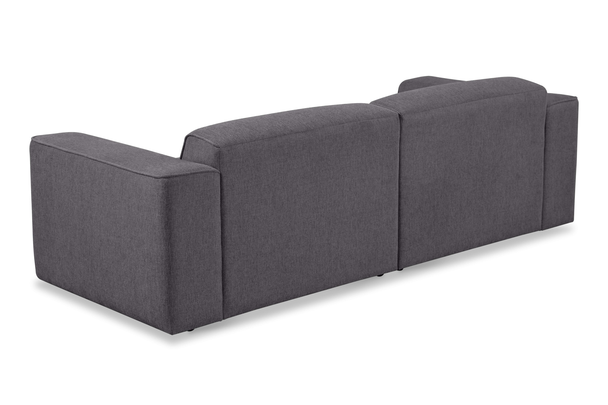 andas 3-Sitzer »Noord mit Kedernaht, Breite 232 cm«, Cord, Struktur, Webstoff, mit Wellenunterfederung, Massivholzrahmen