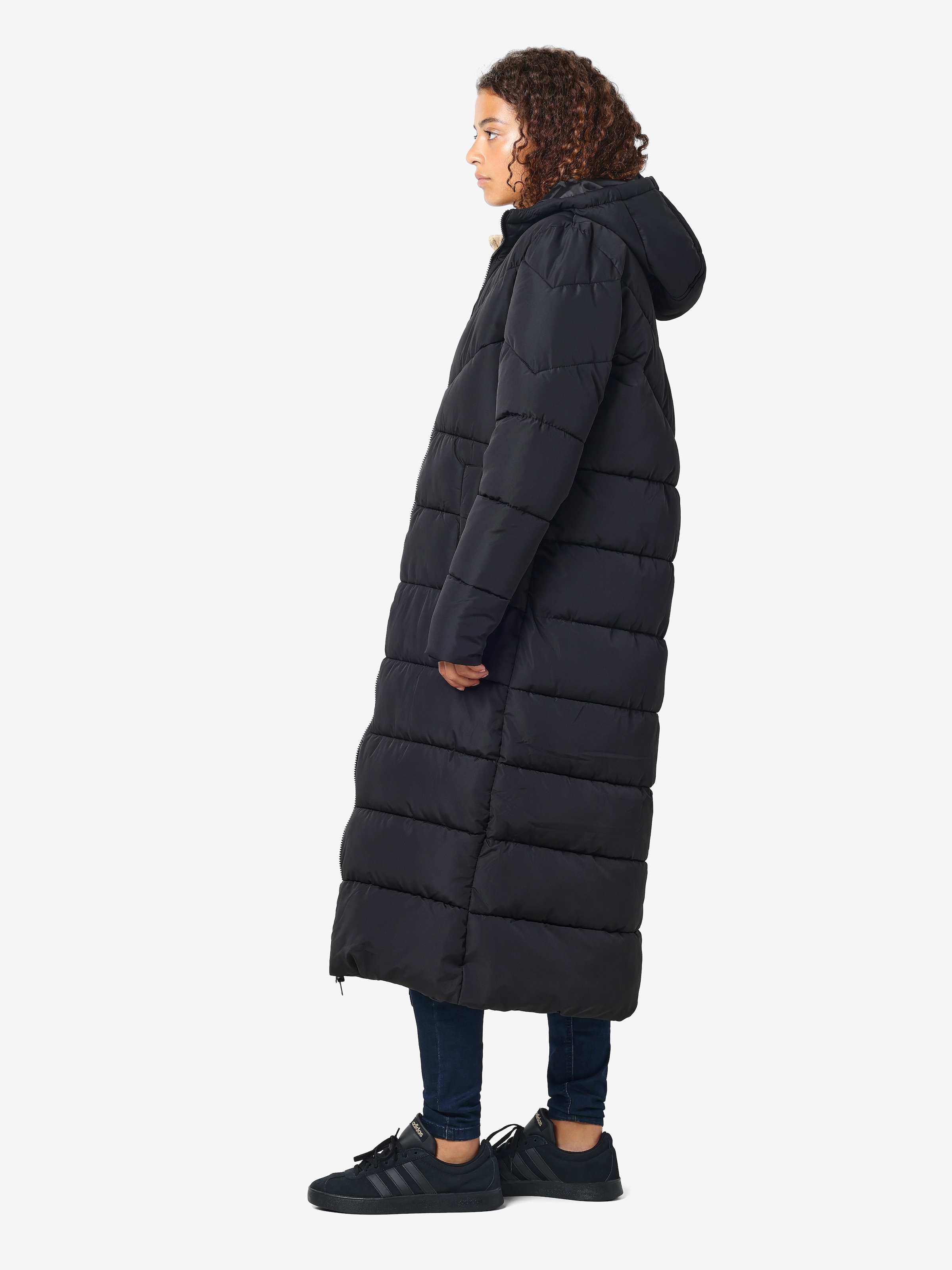 Noisy may Steppmantel »NMDALCON L/S X-LONG COAT NOOS FWD«