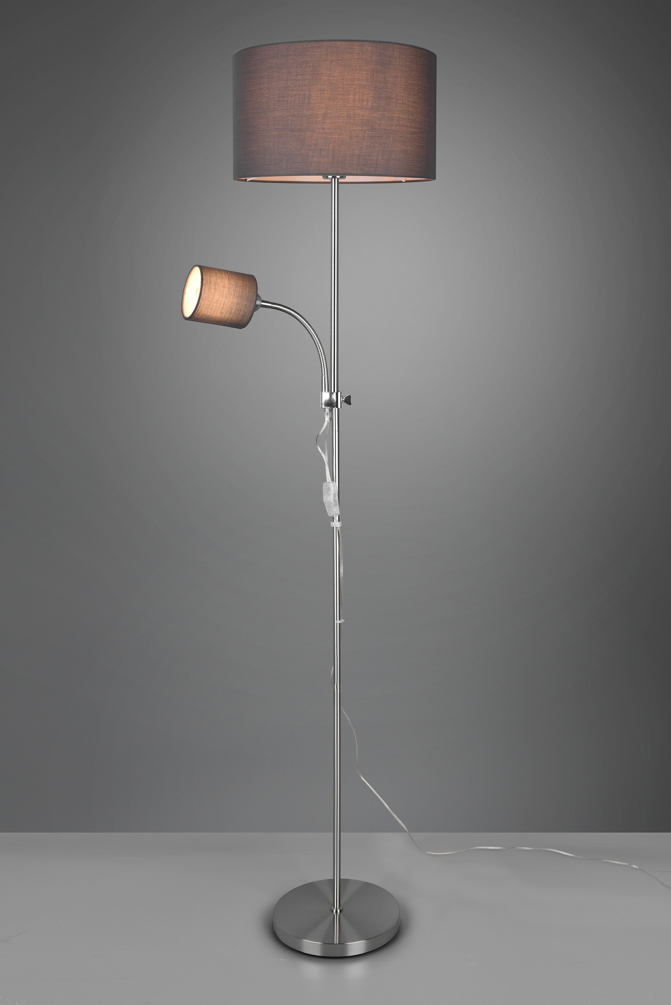 TRIO Leuchten Stehlampe »OWEN«, Höhe schaltbar, online Getrennt 160 kaufen Lesearm cm flexibel