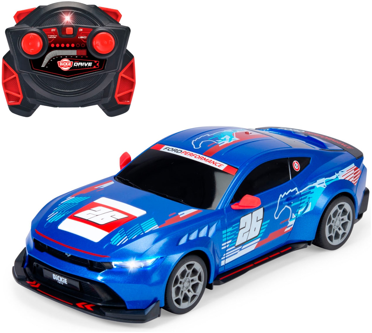 Dickie Toys RC-Auto »Ford Mustang Customized« mit Licht
