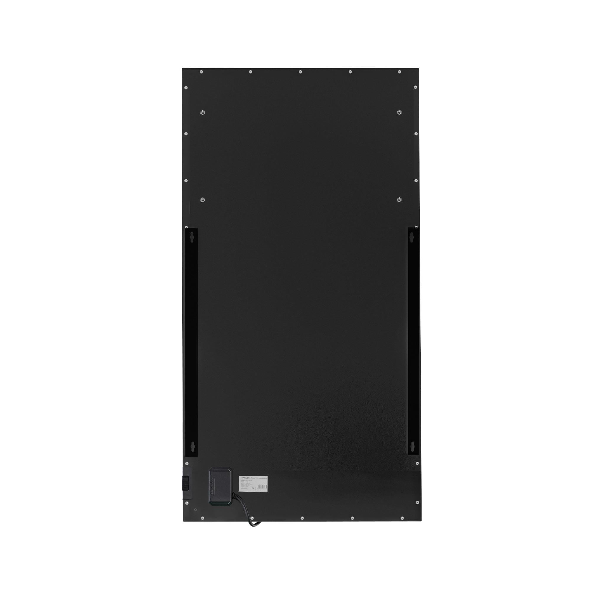 Vasner Elektro-Heizkörper »Konvi VE schwarz 900 W« Hybrid Infrarotheizung vertikal mit Thermostat