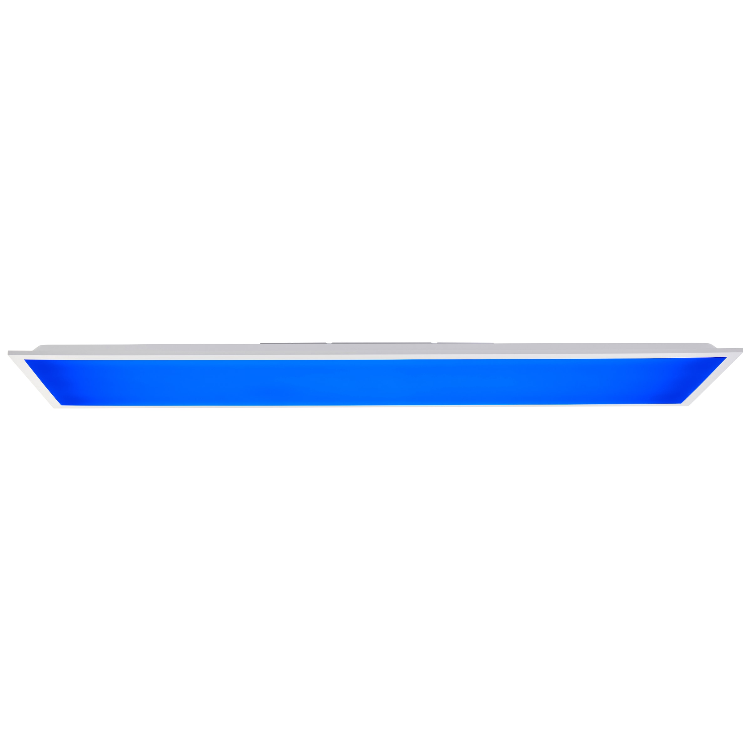 Brilliant LED Deckenleuchte »Briston«, Aufbaupaneel, 120 x 30 cm, 3700 lm, 3000-6500 K, dimmbar, IC-RGB, weiß