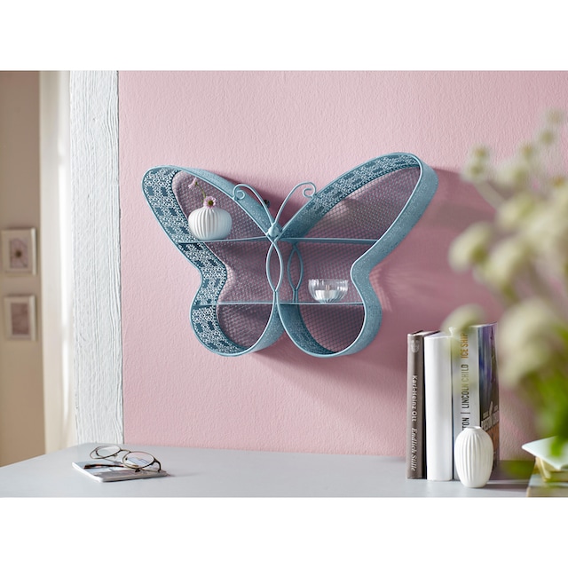 pajoma Deko-Wandregal »Schmetterling«, Dekoregal, Wanddeko online kaufen