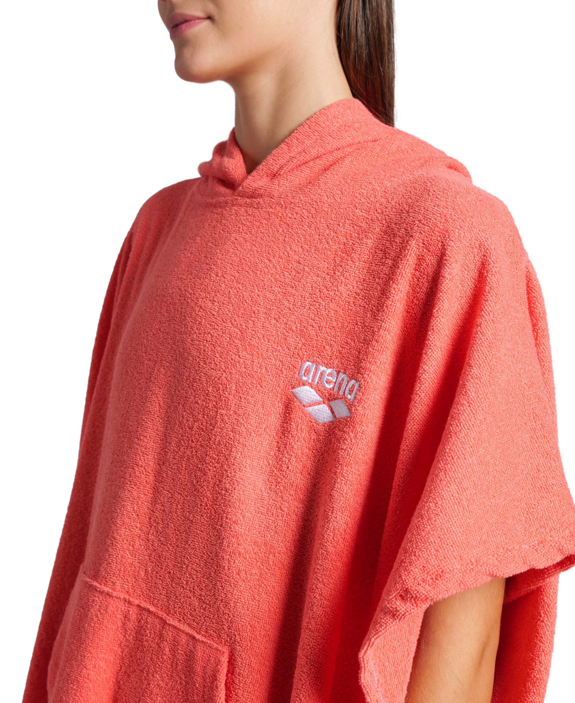 Arena Badeponcho »arena Unisex Baumwoll Poncho Bademantel« 1 Stk. Duschen, Strand, Sport, Schwimmbad, Sauna, Baumwolle, Unisex, bequem