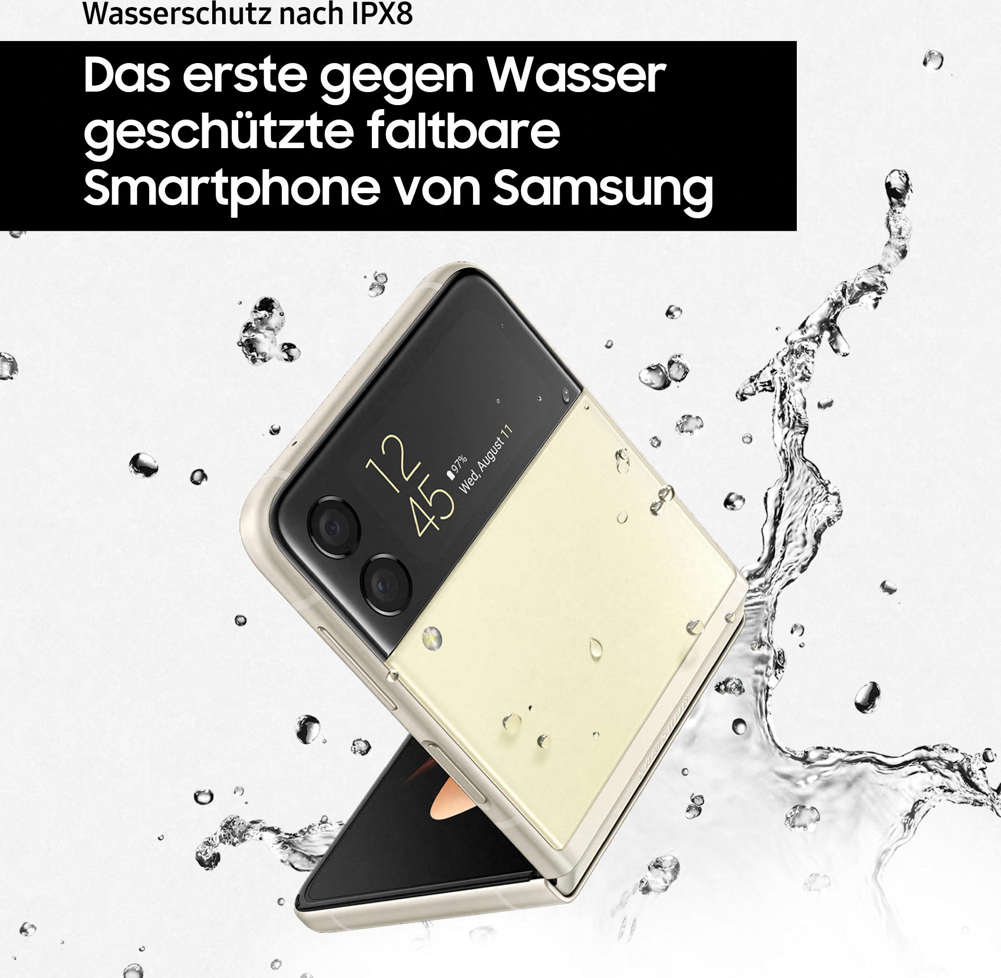 16. Bild von Samsung Smartphone »Galaxy Z Flip3 5G, 256GB«, green, 17,03 cm/6,7 Zoll, 256 GB Speicherplatz, 12 MP Kamera