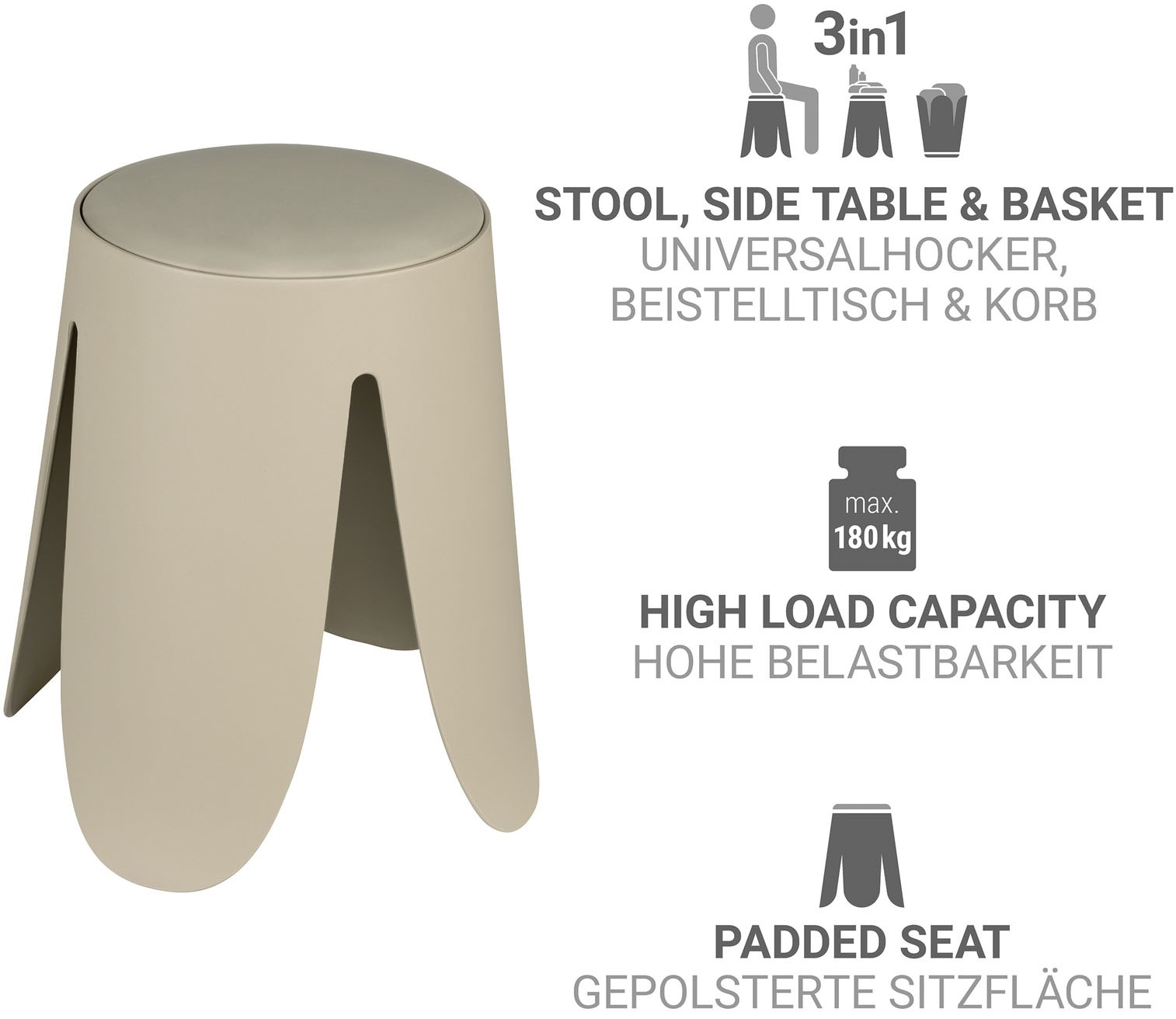 WENKO Badhocker »Comiso«