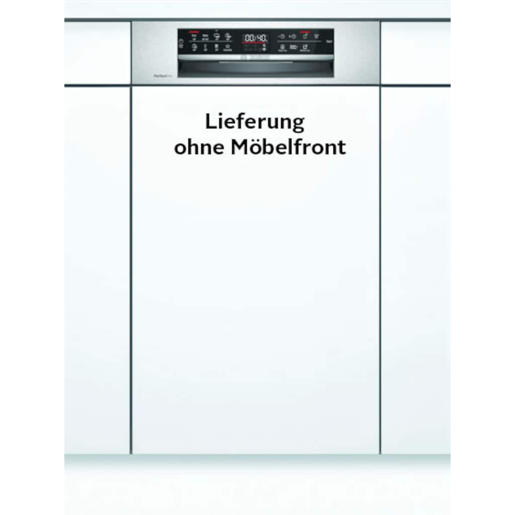 BOSCH teilintegrierbarer Geschirrspüler »SPI6ZMS35E«, Serie 6, SPI6ZMS35E, 10 Maßgedecke