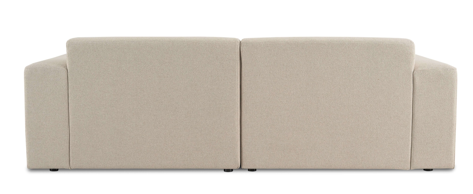 INOSIGN 3-Sitzer »Koa, 228 cm, Modulsofa in Webstoff, Cord«, Designsofa, weicher Lounge-Sitzkomfort, Welleunterfederung, bodentief