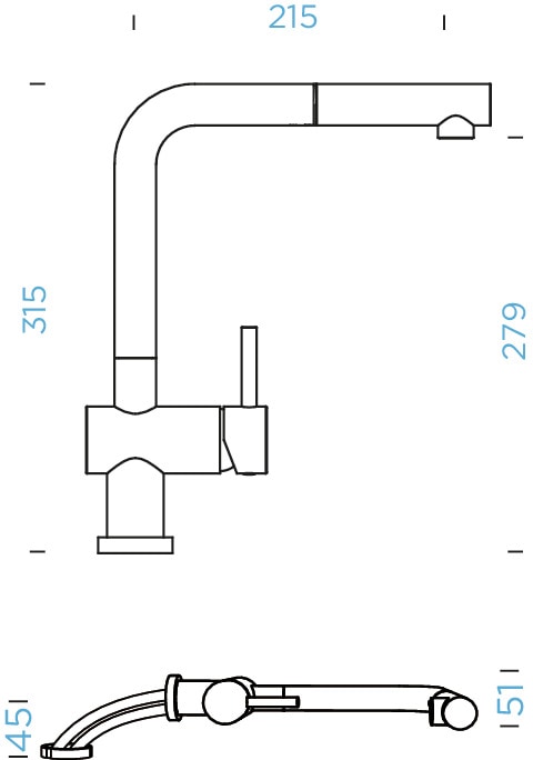 Schock Küchenarmatur »Epos W«