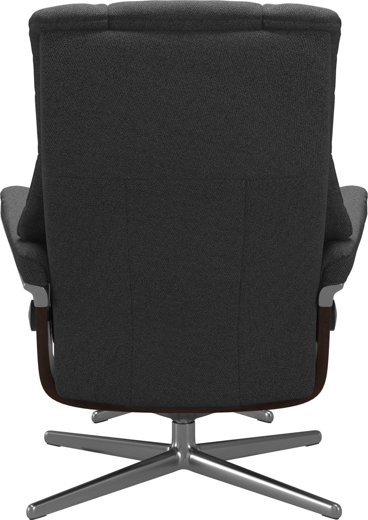 Stressless® Fußhocker »Mayfair«, mit Cross Base, Größe S, M & L, Holzakzent Braun