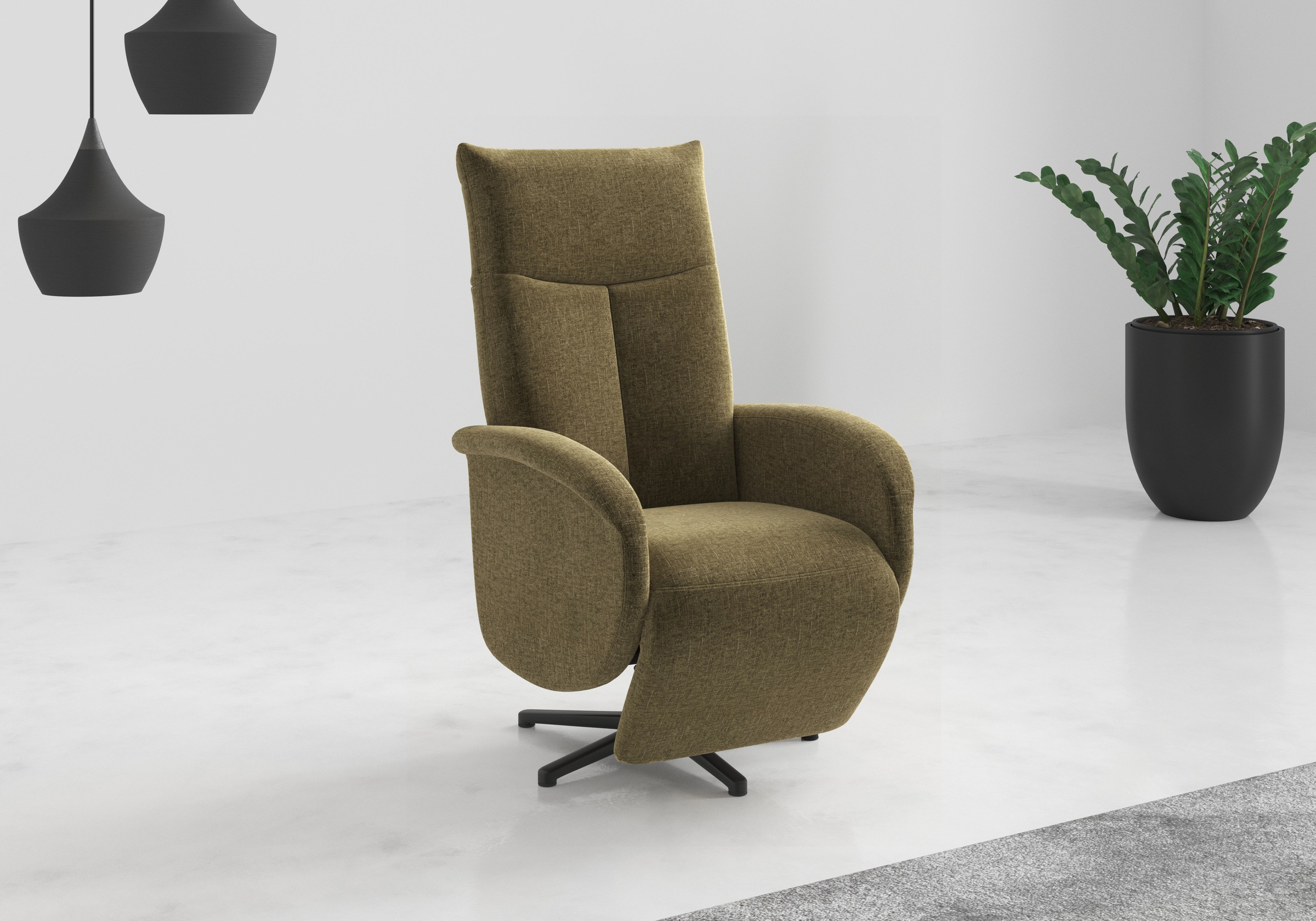 sit&more TV-Sessel »Juma, inkl. Drehfunktion & Kopfteilverstellung« Höhe Ar günstig online kaufen