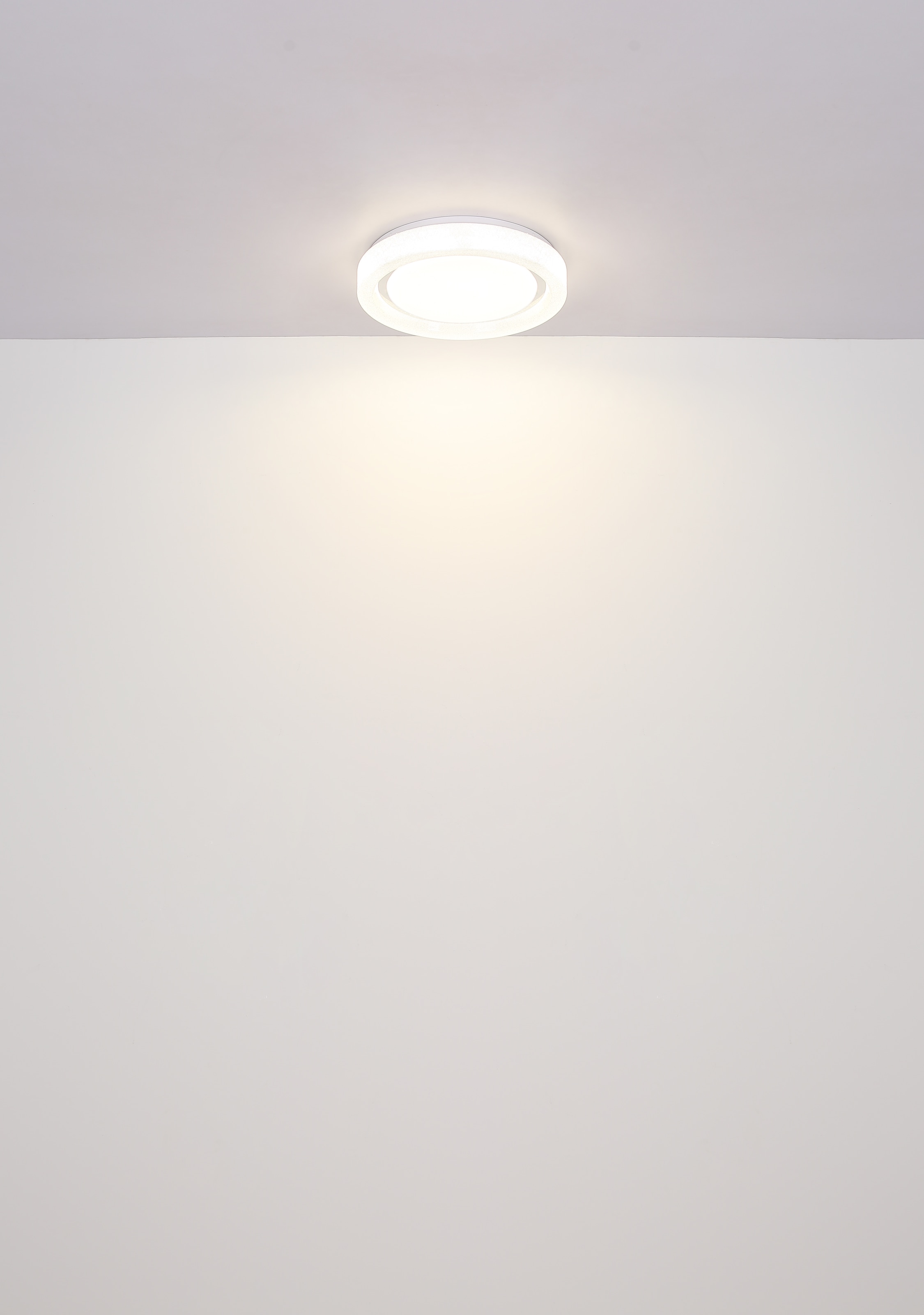 GLOBO LIGHTING LED Deckenleuchte »MARCIA«, Leuchtmittel LED-Modul | LED fest integriert, Deckenlampe/rund/Wohnzimmer/Schlafzimmer/Kristalle