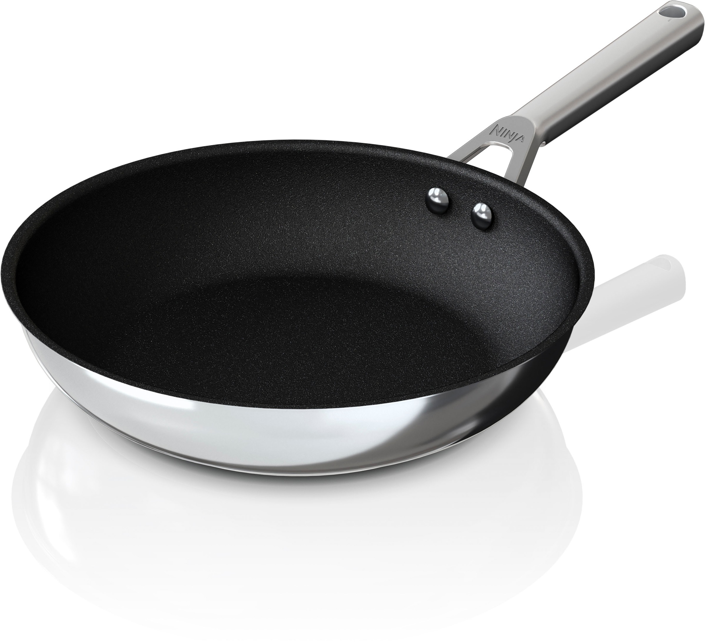 NINJA Bratpfanne »Ninja ZEROSTICK Edelstahl-Pfanne C600DE«, Edelstahl, (1 t günstig online kaufen