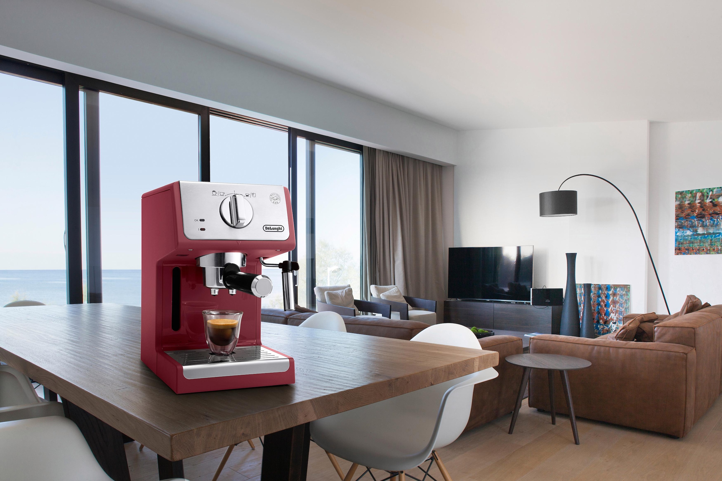 De'Longhi Espressomaschine »Active Line ECP 33.21.R«, Siebträger, 1100 Watt, 15 Bar