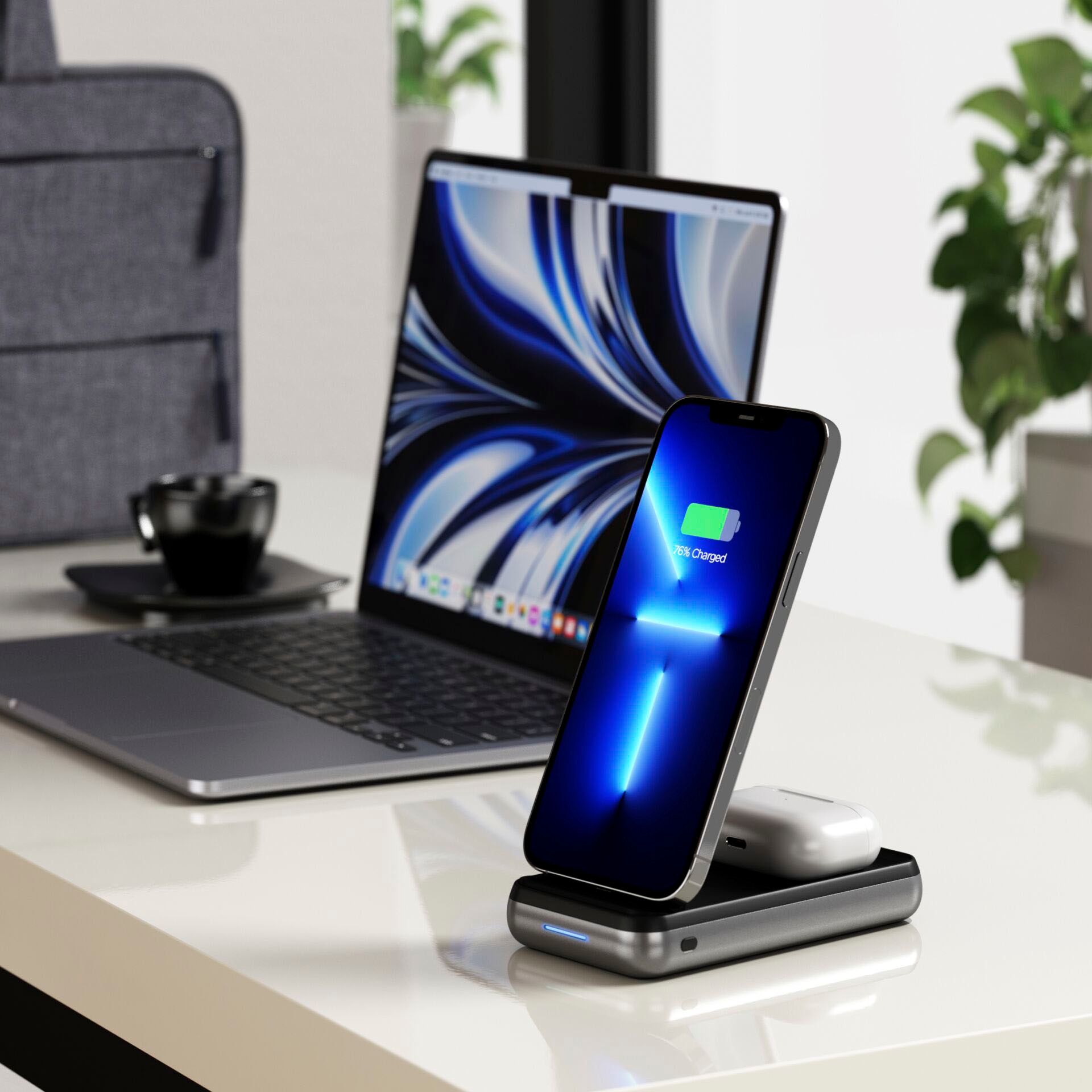 Satechi Smartphone-Ladegerät »Duo Wireless Charger Stand«