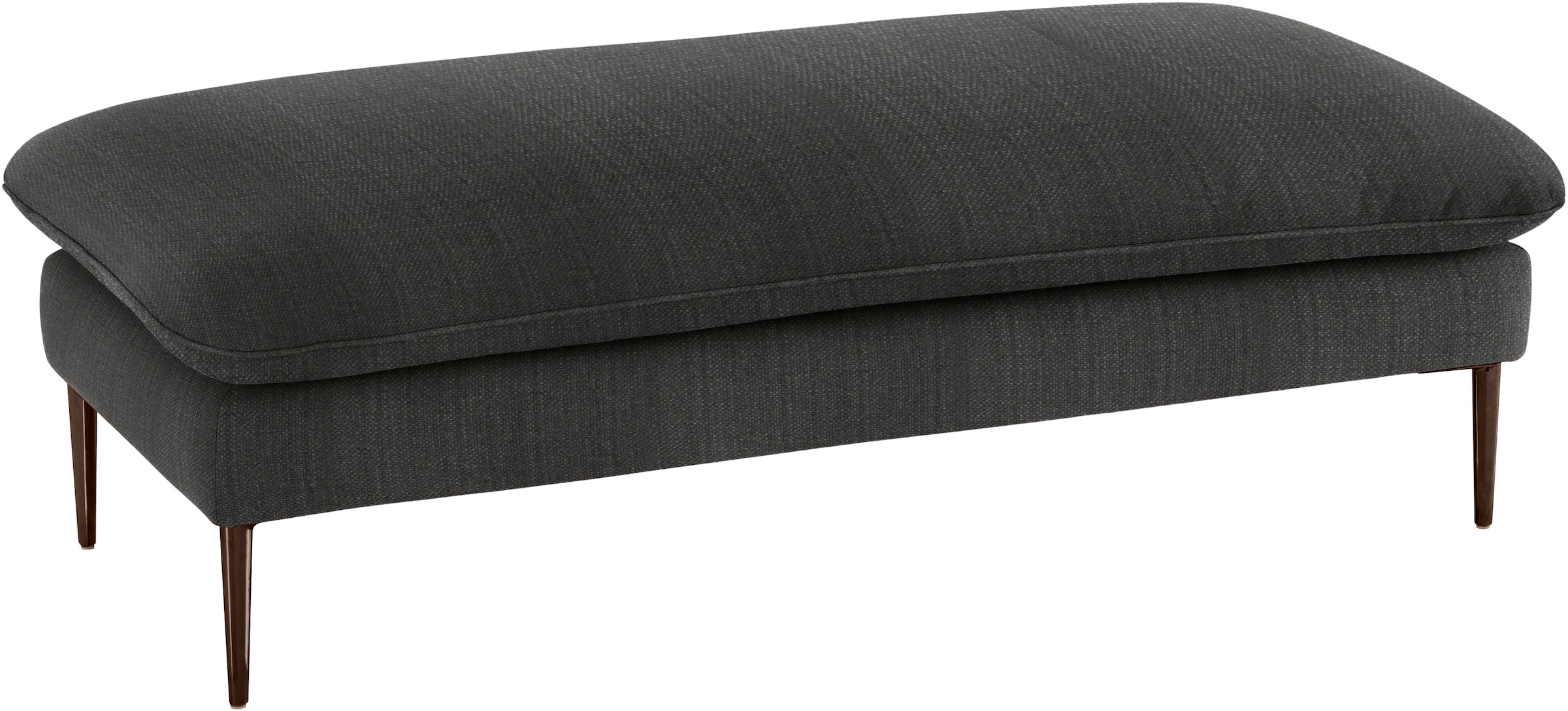 W.SCHILLIG Hocker »enjoy&MORE«, Füße bronze pulverbeschichtet, Breite 151 cm