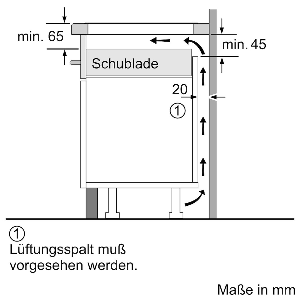 NEFF Flex-Induktions-Kochfeld von SCHOTT CERAN® »T59TT60N0«, T59TT60N0, mit intuitiver Twist Pad® Bedienung