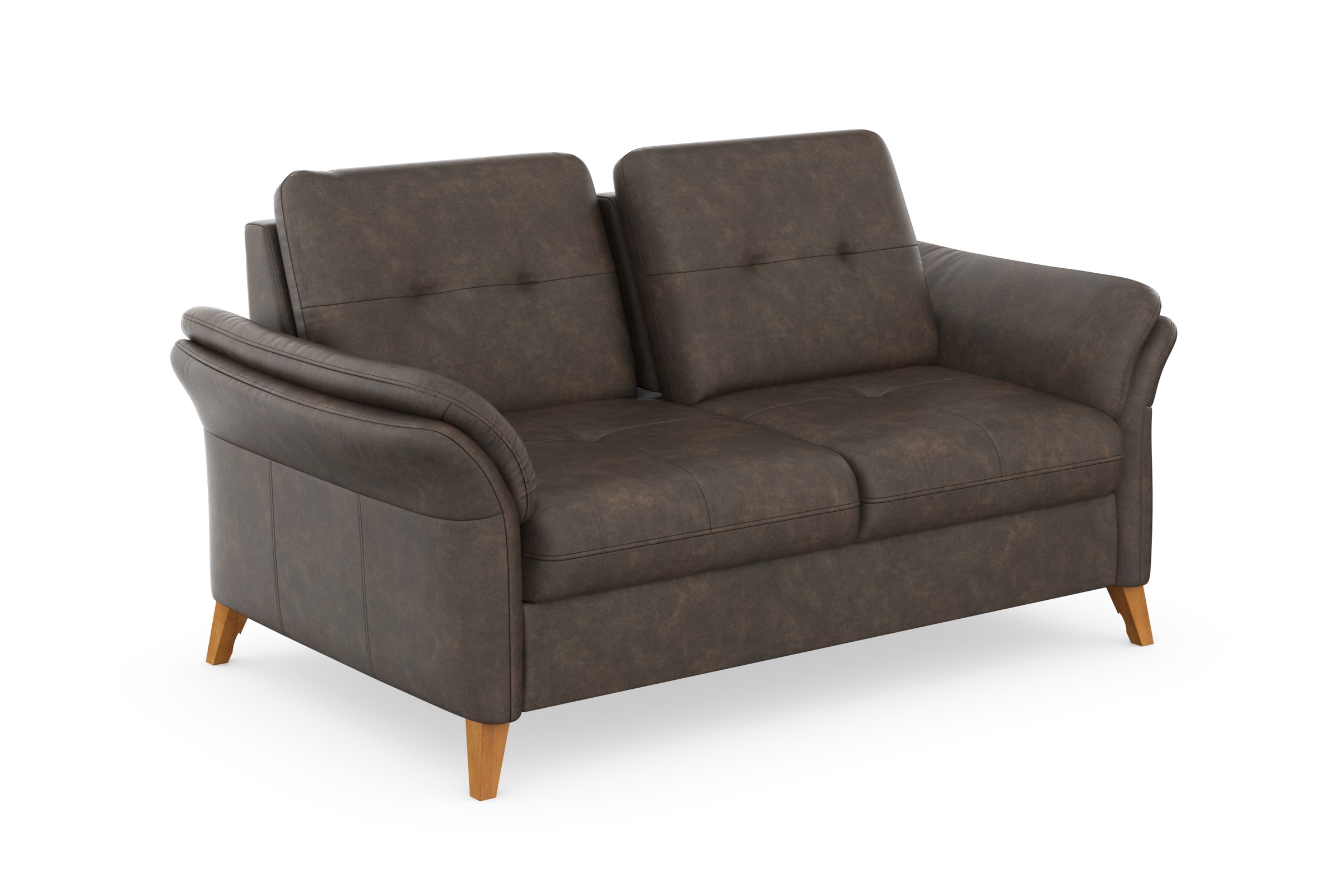 sit&more 2-Sitzer »Göteborg«, inklusive Sitztiefenverstellung und Federkern