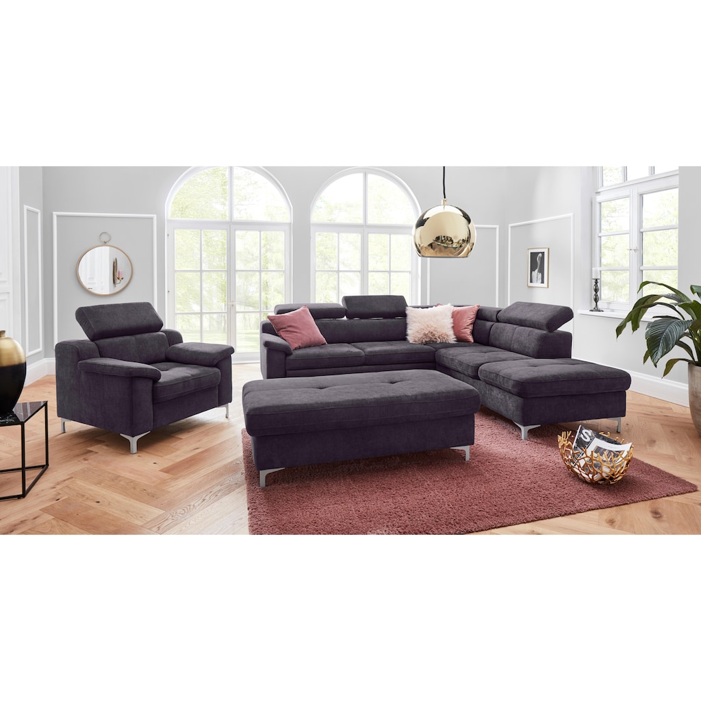 exxpo - sofa fashion Hocker »Florenz«