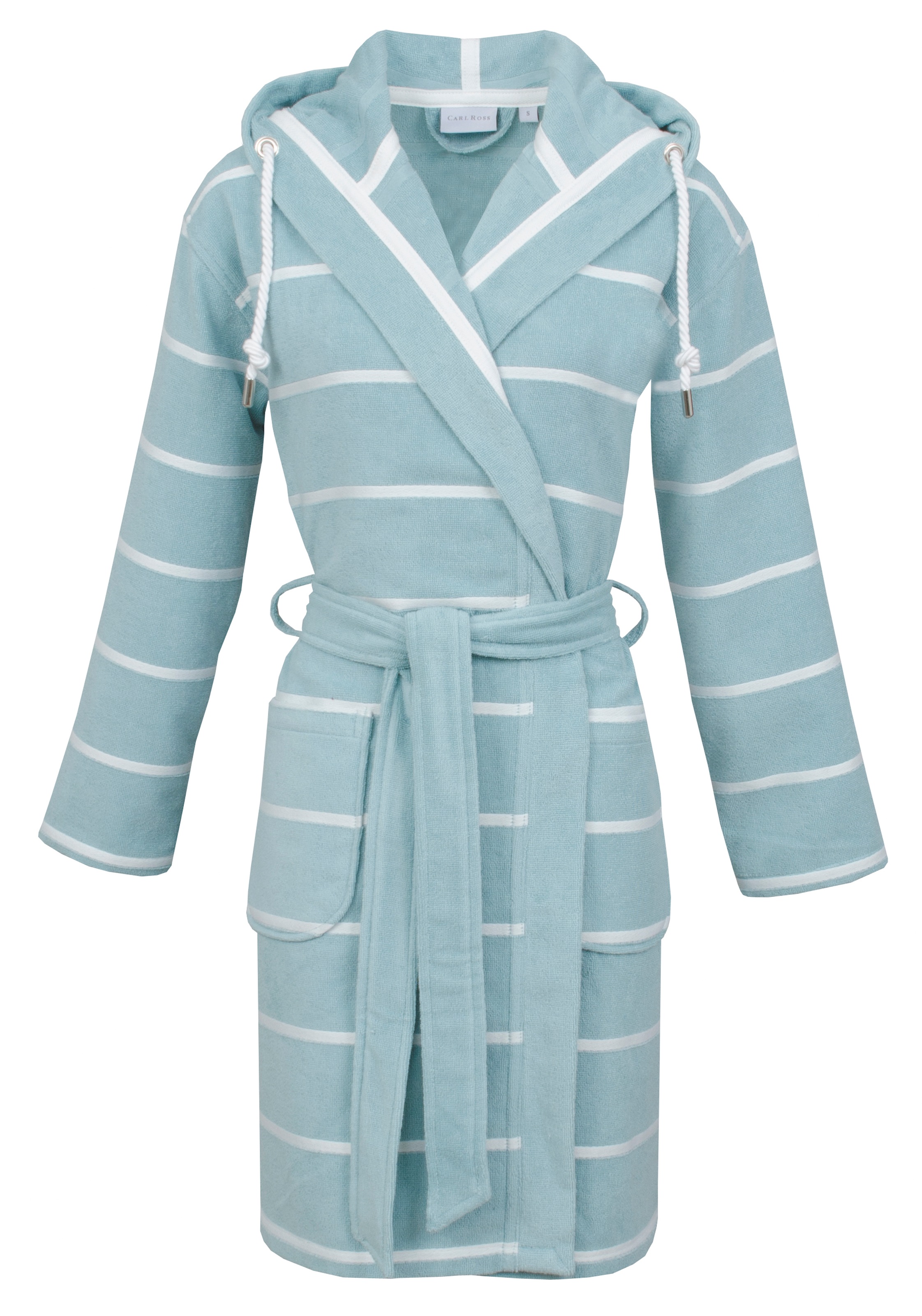 Carl Ross Unisex-Bademantel »supercombed light« 1 Stk. Kapuze