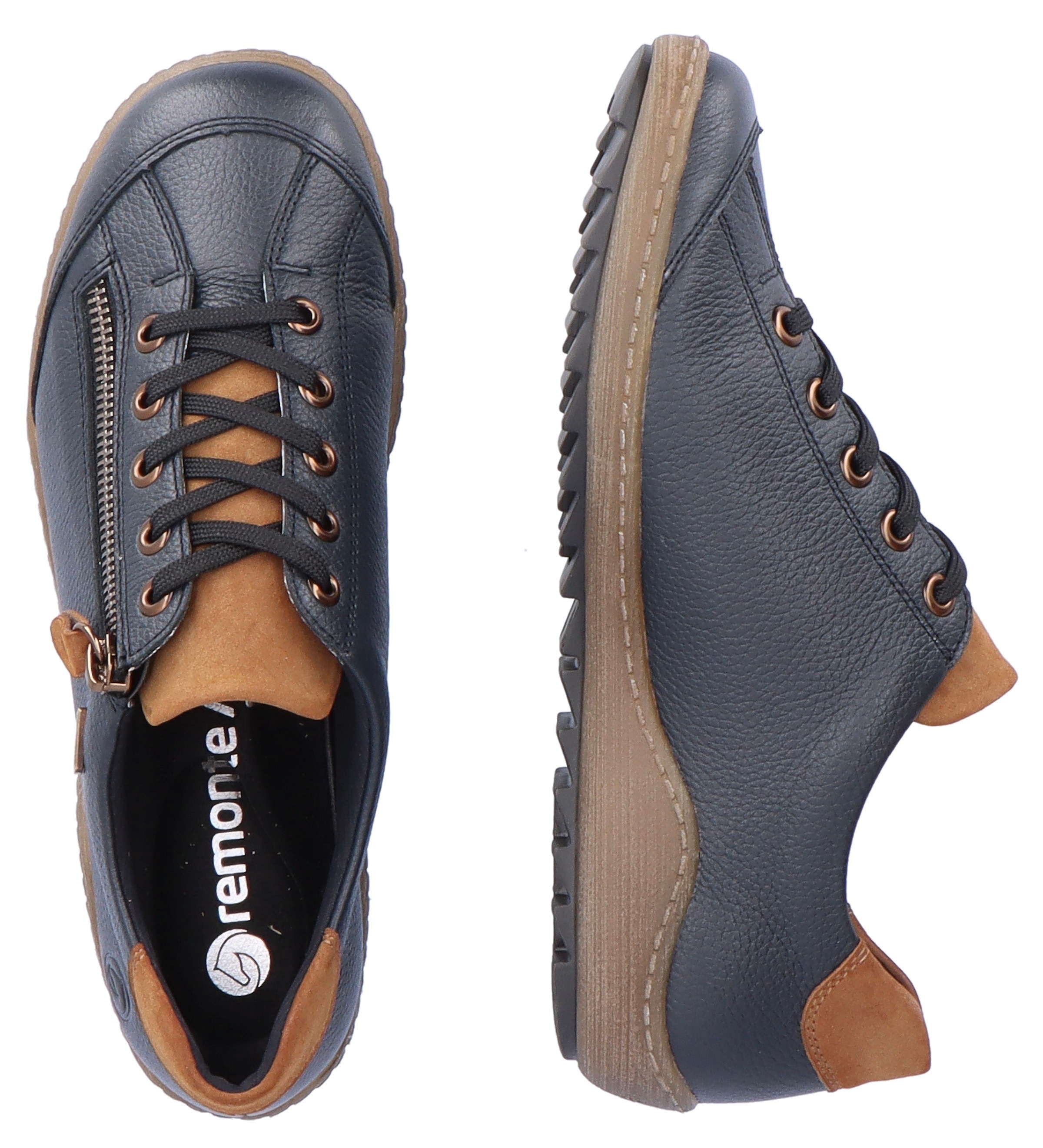 Remonte Schnürschuh, mit Tex-Ausstattung, Freizeitschuh, Halbschuh, Schnürschuh