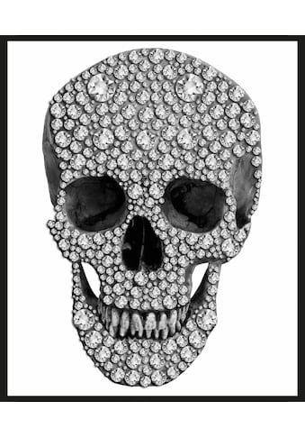 Home affaire Bild »Skull«, 50/60 cm, gerahmt kaufen