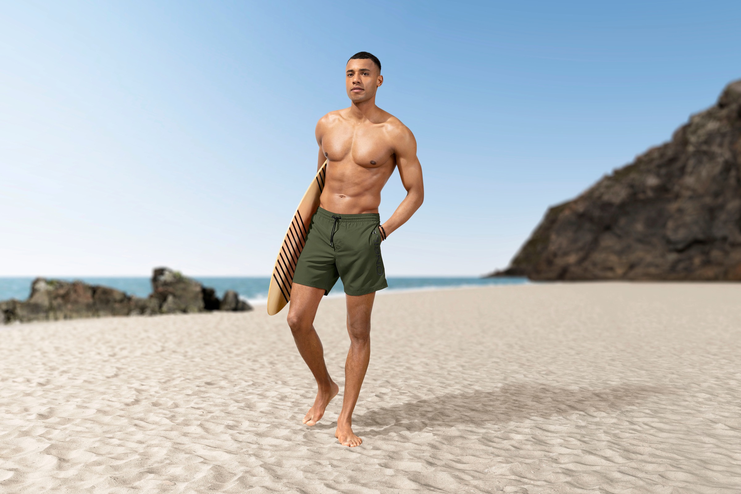 Bild von O'Neill Badeshorts »CALI 16'' SWIM SHORTS«, mit elastischem Bund