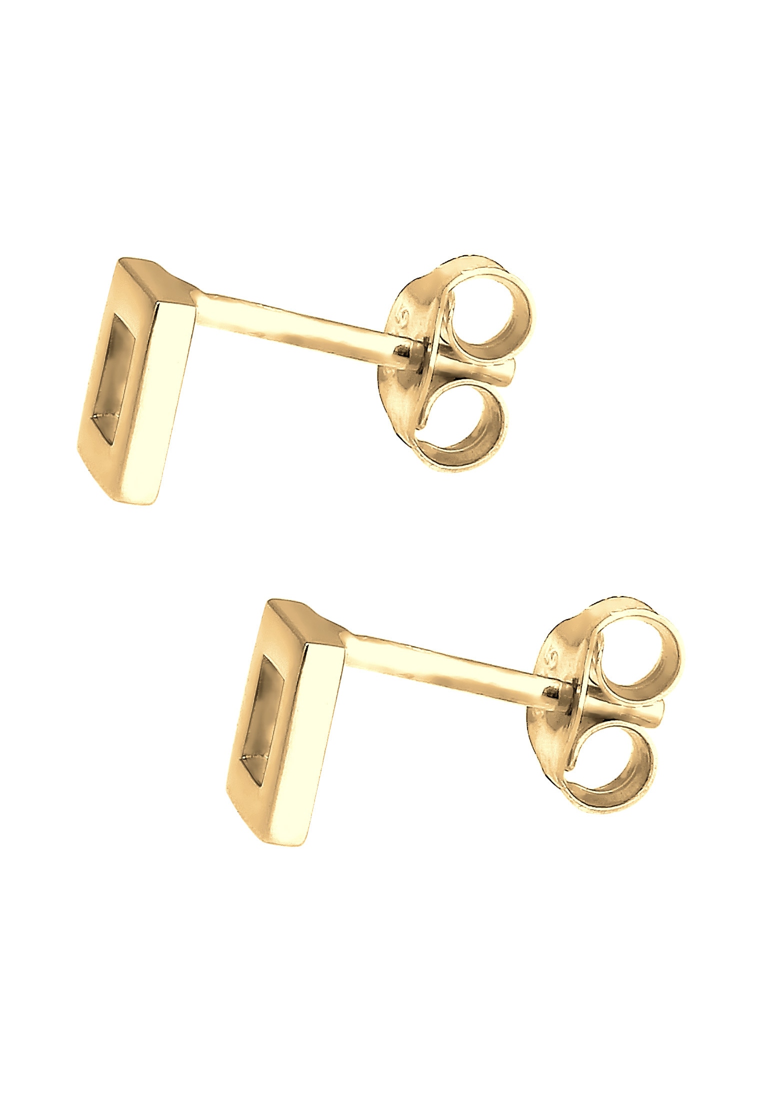 Elli Paar Ohrstecker »Ohrstecker Quadrat 925 Sterling Silber«