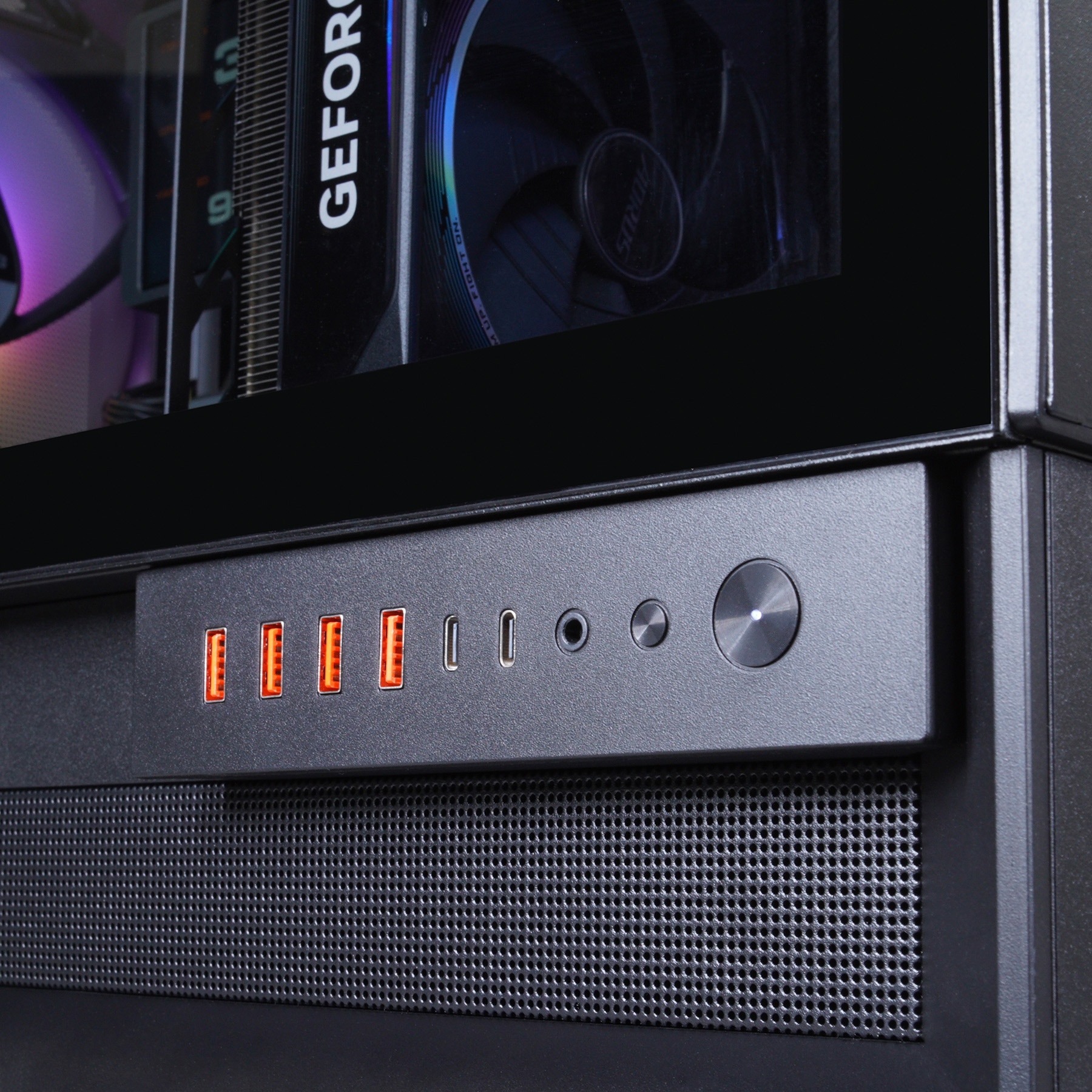 Cougar Gaming-PC »OmnyX BK 8077 AMD Ryzen 7 9700X 32GB DDR5 2TB SSD RTX 5080« Windows 11, DDR5 RAM, Wasserkühlung